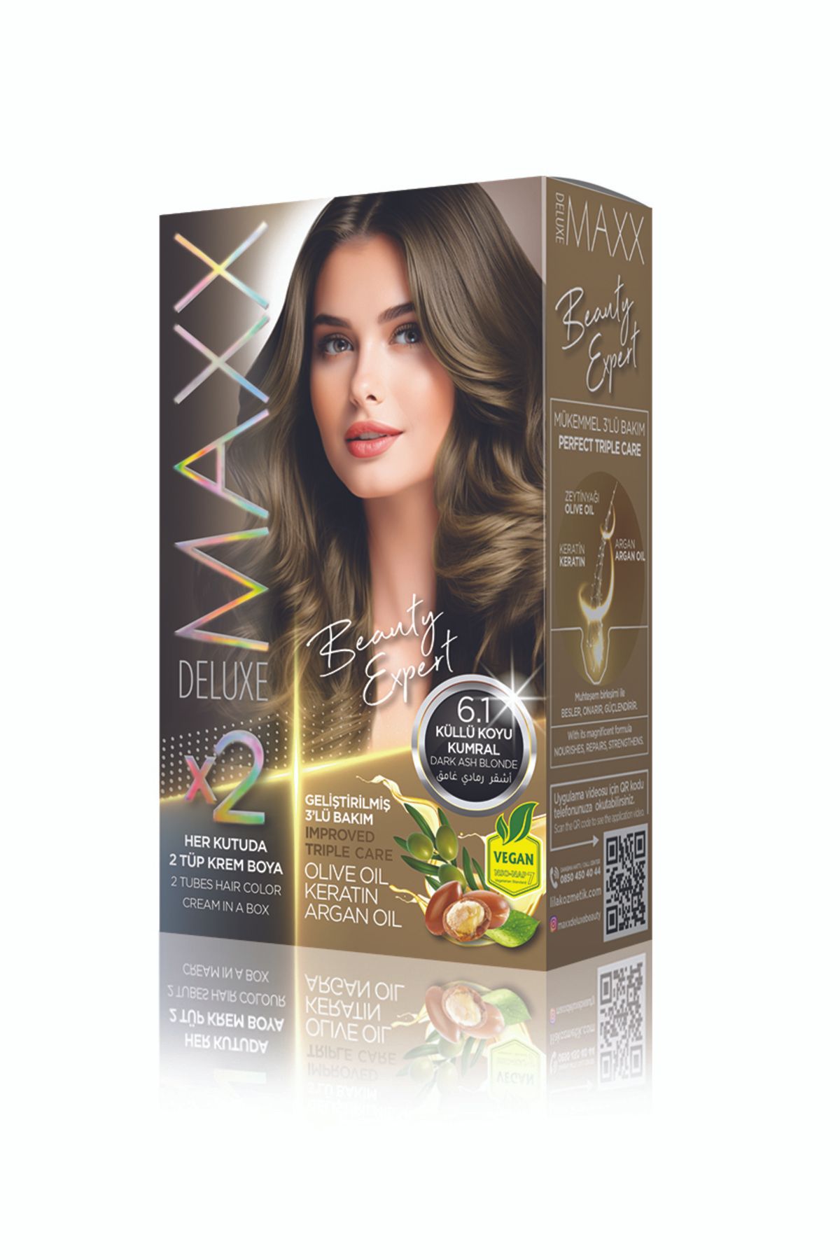 MAXX DELUXE Beauty Serıes Keratinli Kalıcı Saç Boyası Kutulardaki Şifre Ile Bmw 1.16 Çekilişine Katılmayı Unutma