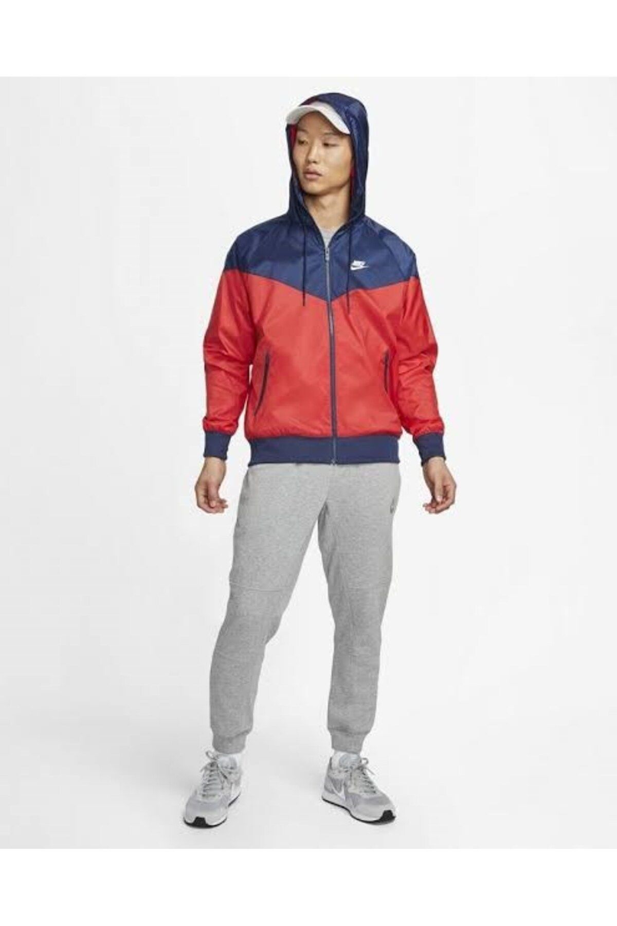 Nike Sportswear Heritage Windrunner Kırmızı Erkek Ceket DORUKSPOR