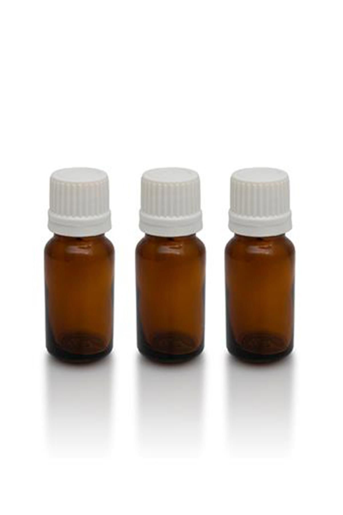 Therapium Naturalis İçten Damlalıklı Cam Şişe Amber 3 Adet - 10ml