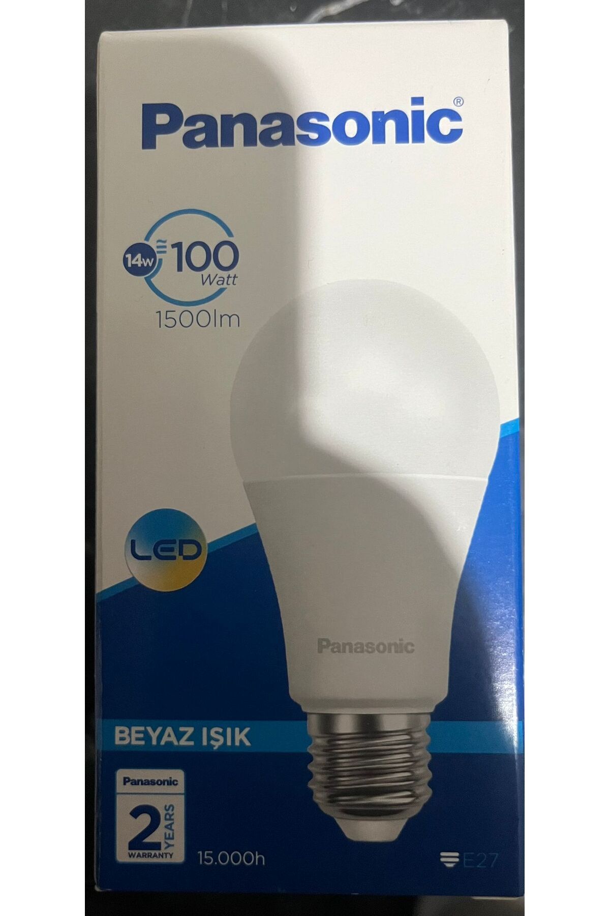 Panasonic Led Lamba 14w-100w E27 1500 Lümen Beyaz Işık A Sınıfı