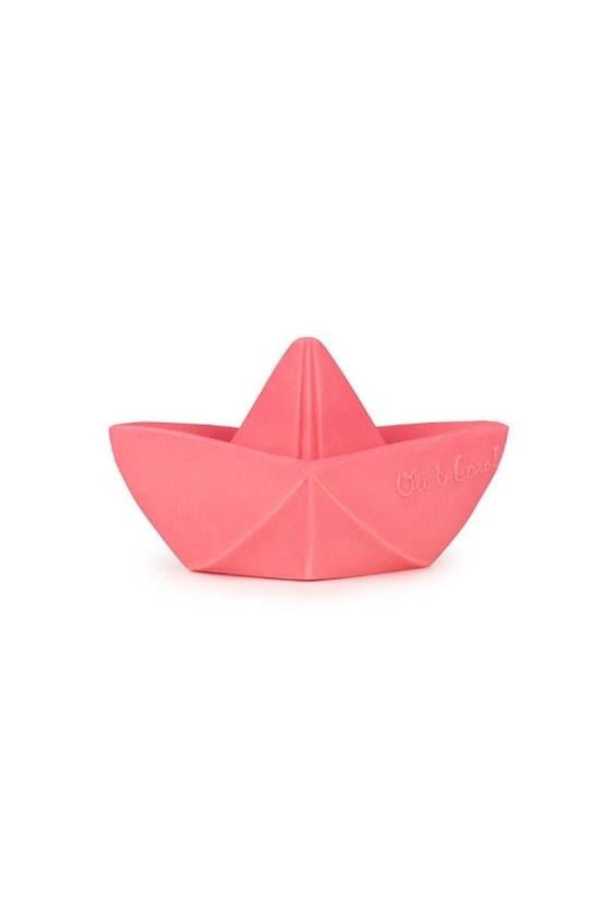 OLI CAROL Origami Tekne Pembe Banyo Oyuncağı