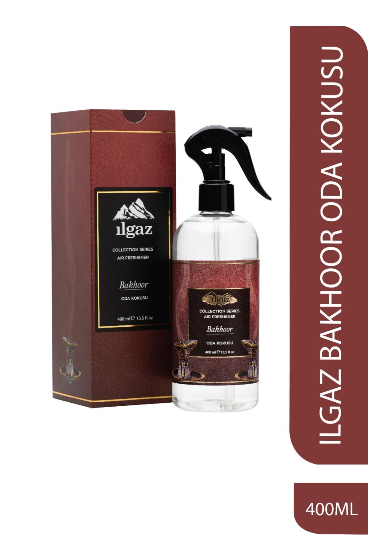 ILGAZ Collection Series Air Freshener 400 Ml Bakhoor Arabic Oda Parfümü Bokhoor Oda Spreyi