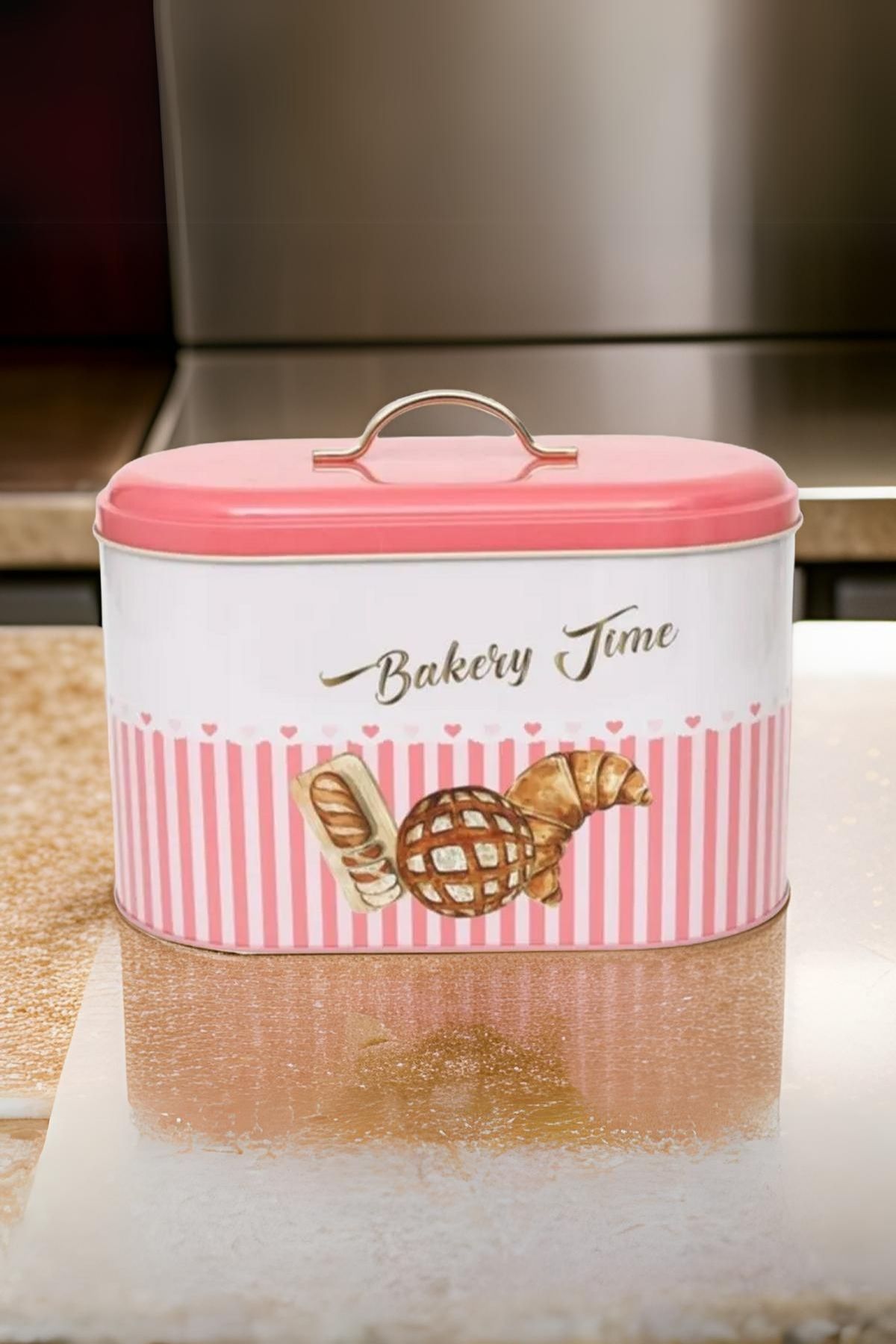 Evle Ef002-e5 Sprinkles Bakery Time Desenli Ekmeklik 10,4 Lt