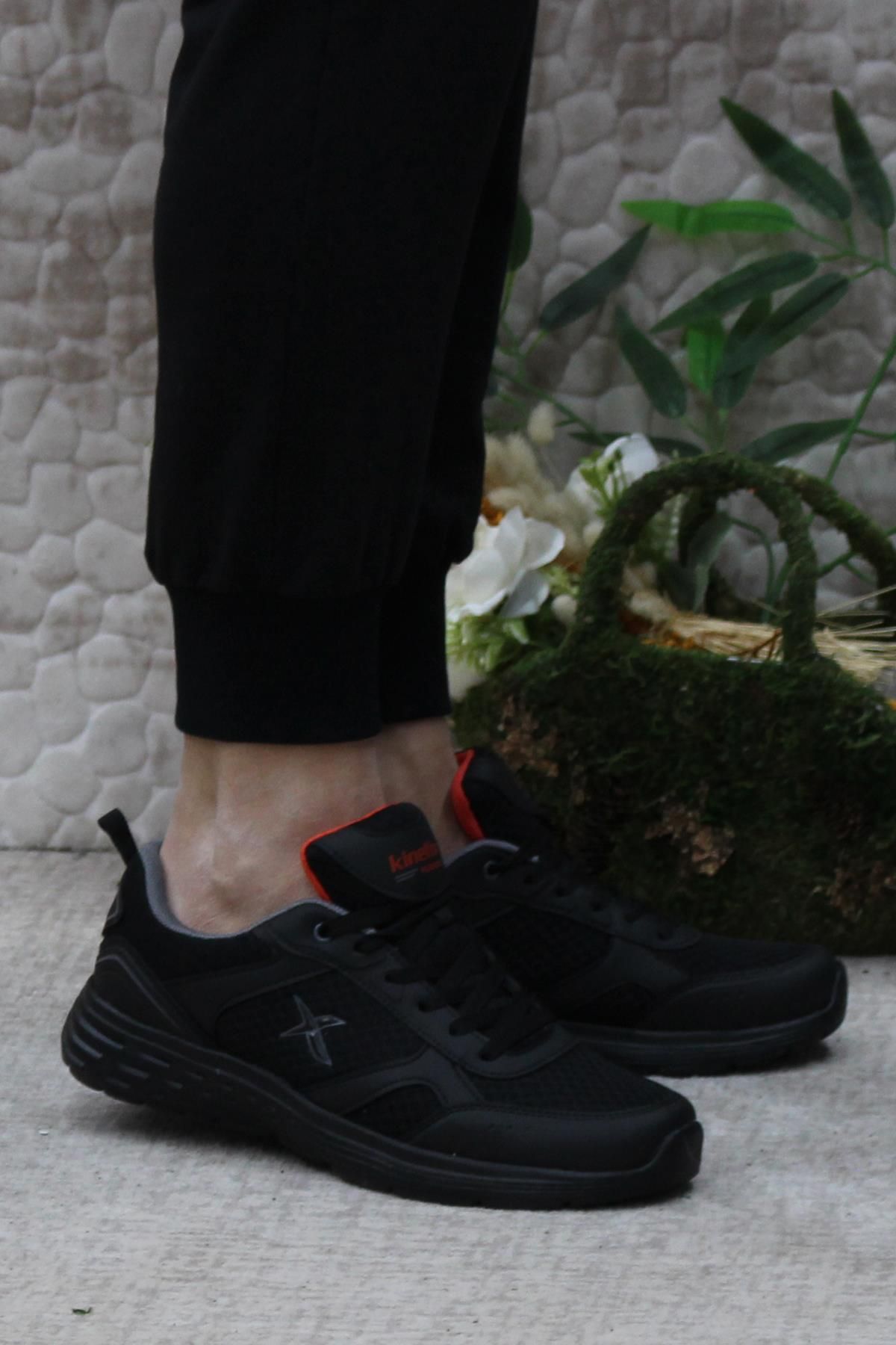 Kinetix Apex Tx 4FX Siyah Kırmızı Orijinal Ürün Hafif Rahat Erkek Spor Ayakkabı