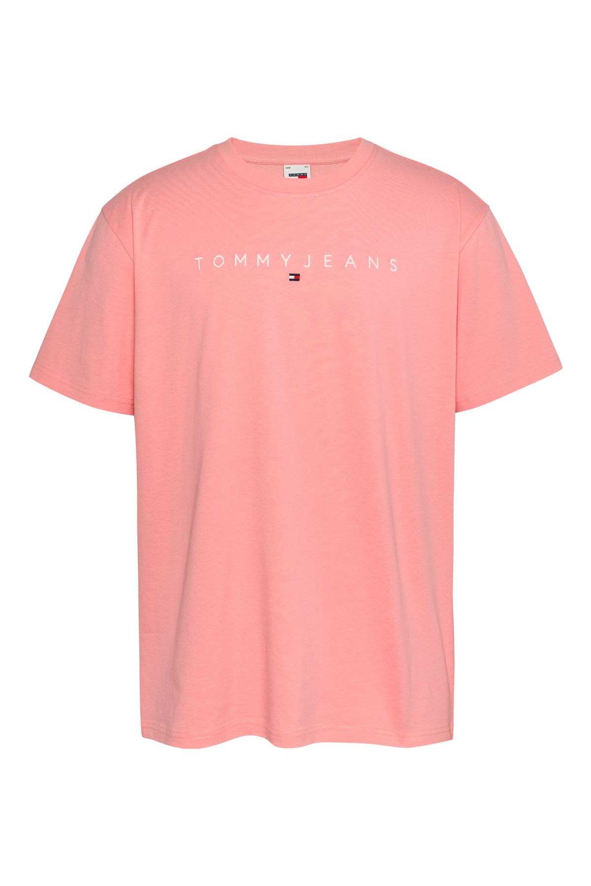 Tommy Hilfiger Tommy Jeans Erkek Regular Fi?t Linear Logo T-shirt