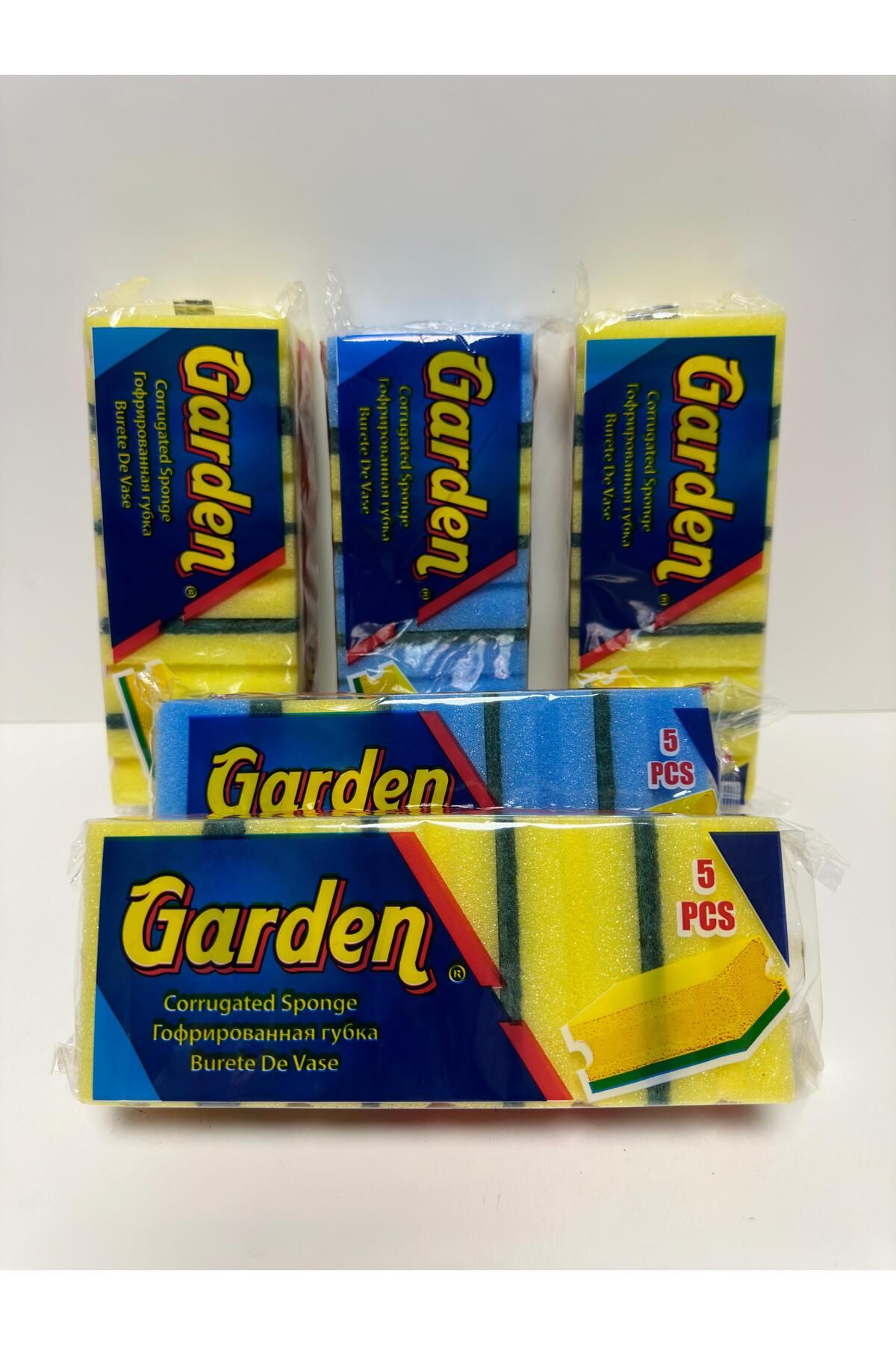 Garden Klasik Bulaşık Süngeri Ekonomik 5 Paket 30 Adet