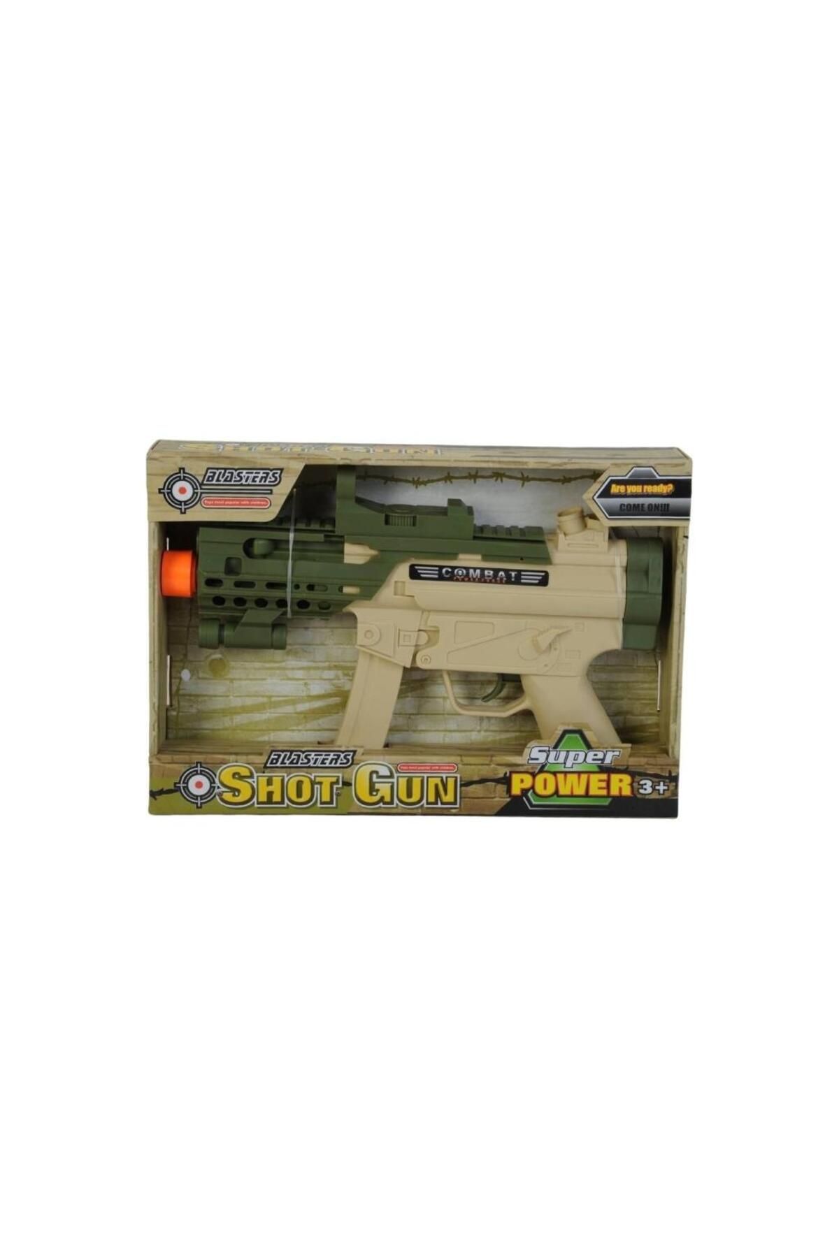 Samatli Işıklı Oyuncak Tüfek - Shot Gun