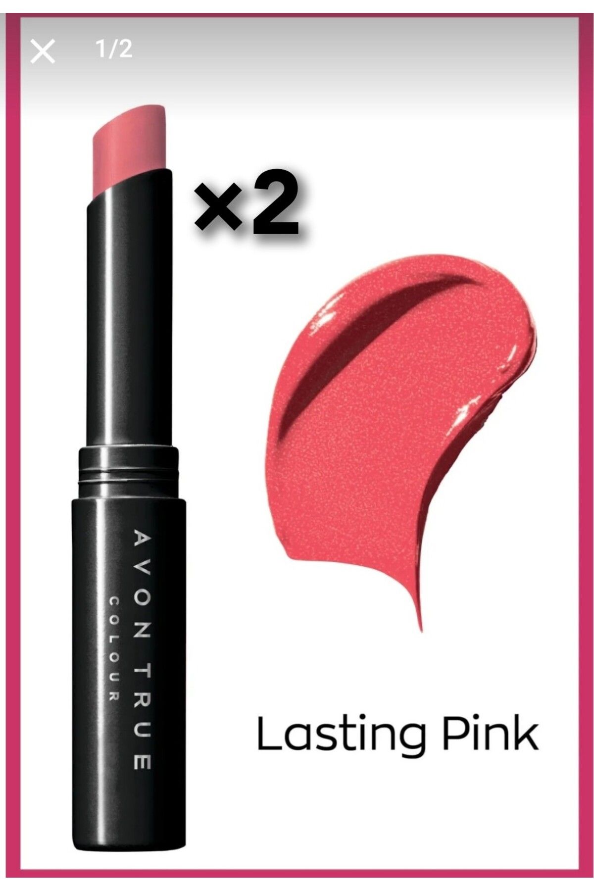 Avon Ultra Beauty Stik Ruj lastıng pink 2 adet