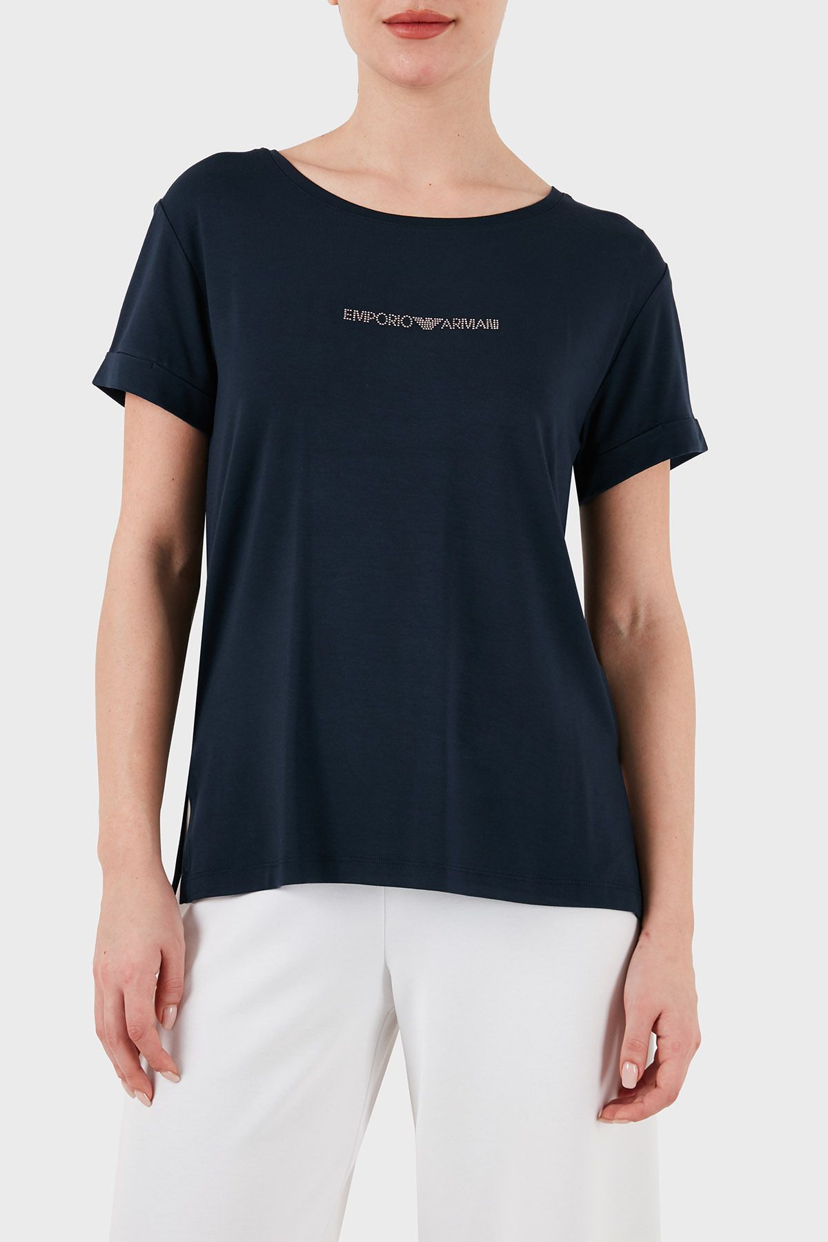 Emporio Armani Relaxed Fit Bisiklet Yaka T Shirt  T SHİRT 262633 4R314 00135