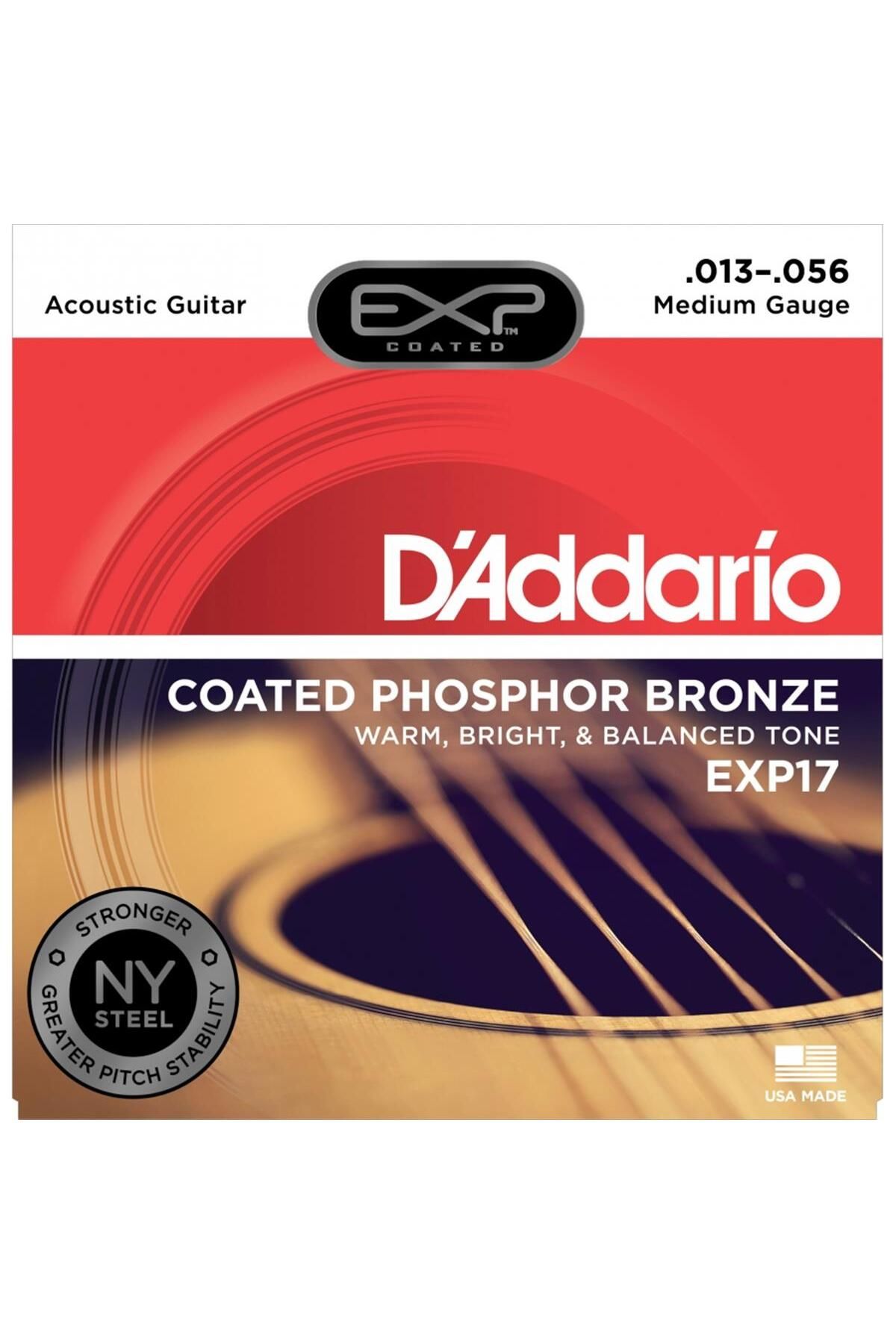 D'Addario Daddarıo Exp17 Akustik Gitar Tel Seti