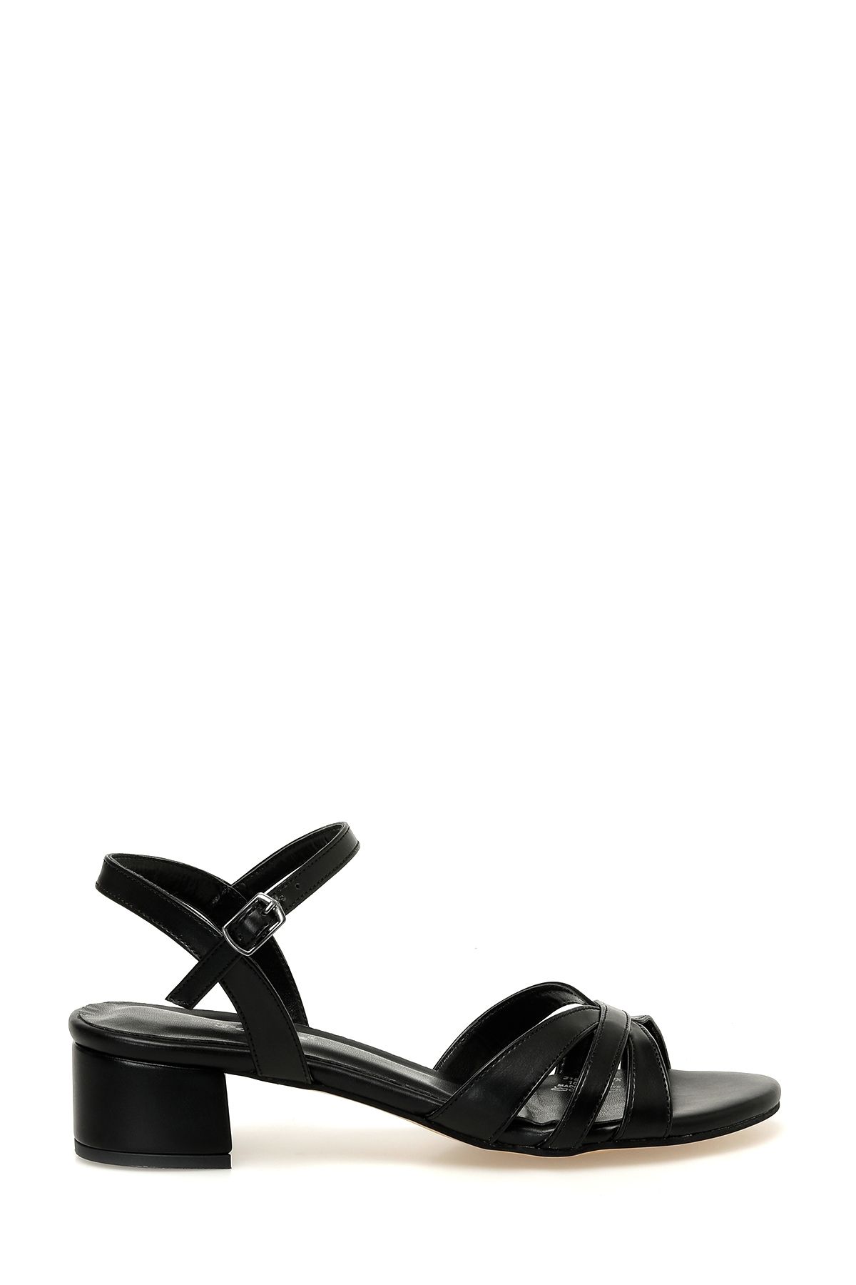 Polaris 315322.Z 4FX Siyah Kadın Topuklu Sandalet