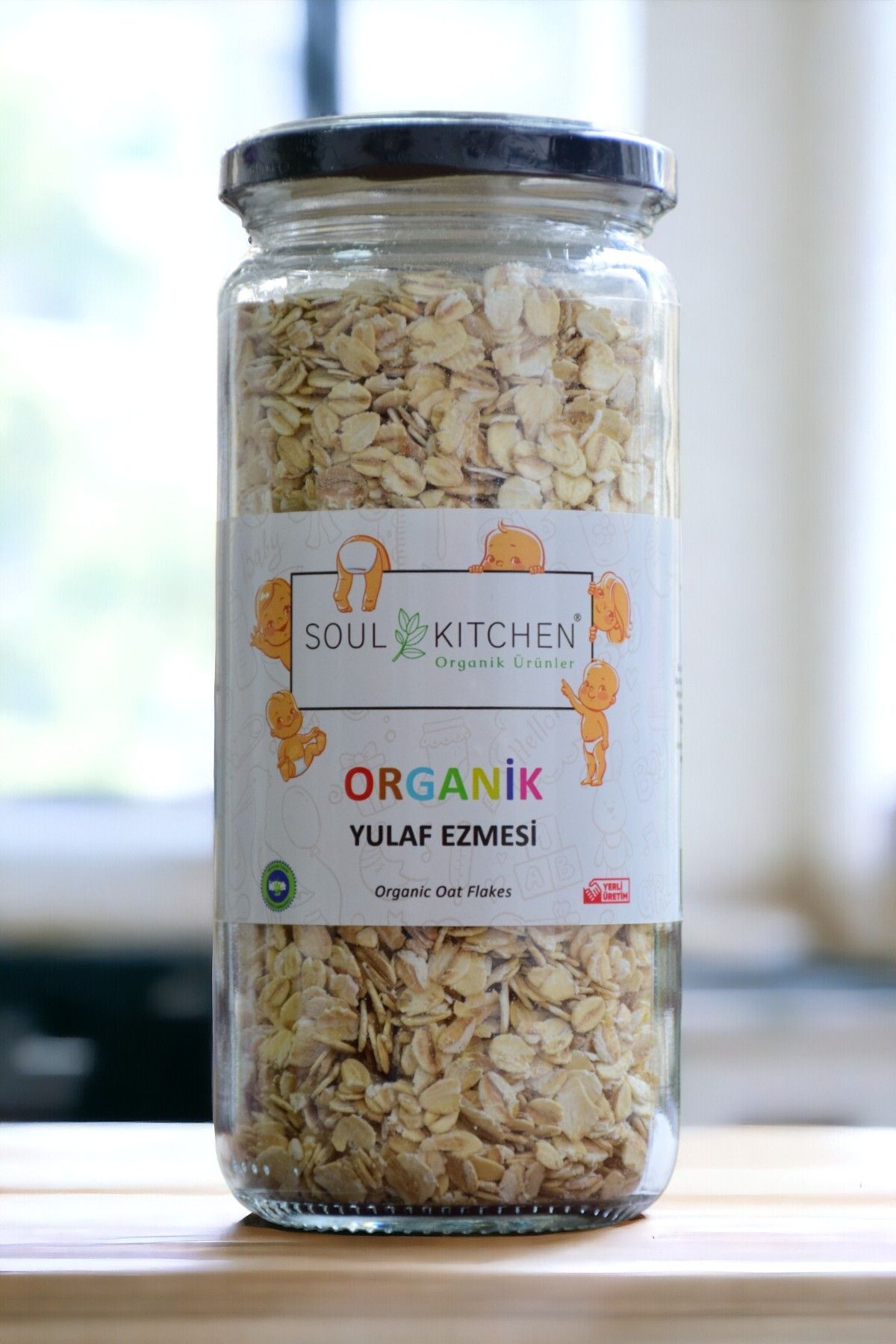 Soul Kitchen Organik Ürünler Organik Bebek Yulaf Ezmesi 200gr