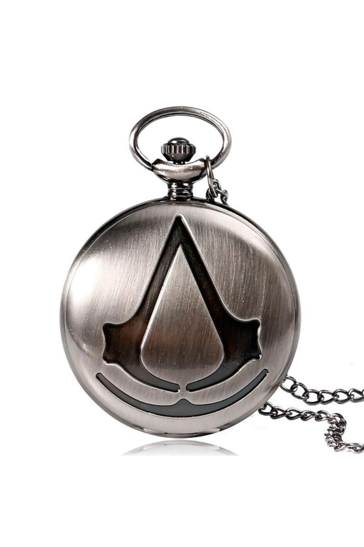 valkyrie Assassin's Creed Kutulu Köstekli Cep Saati