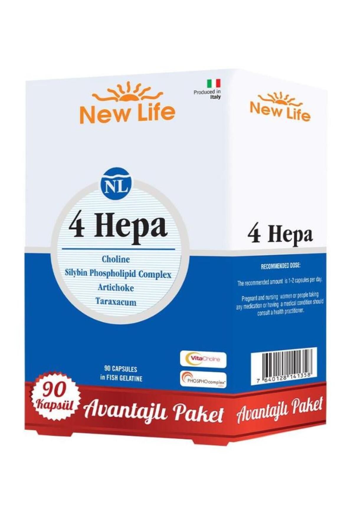New Life NewLife 4 Hepa 90 Kapsül