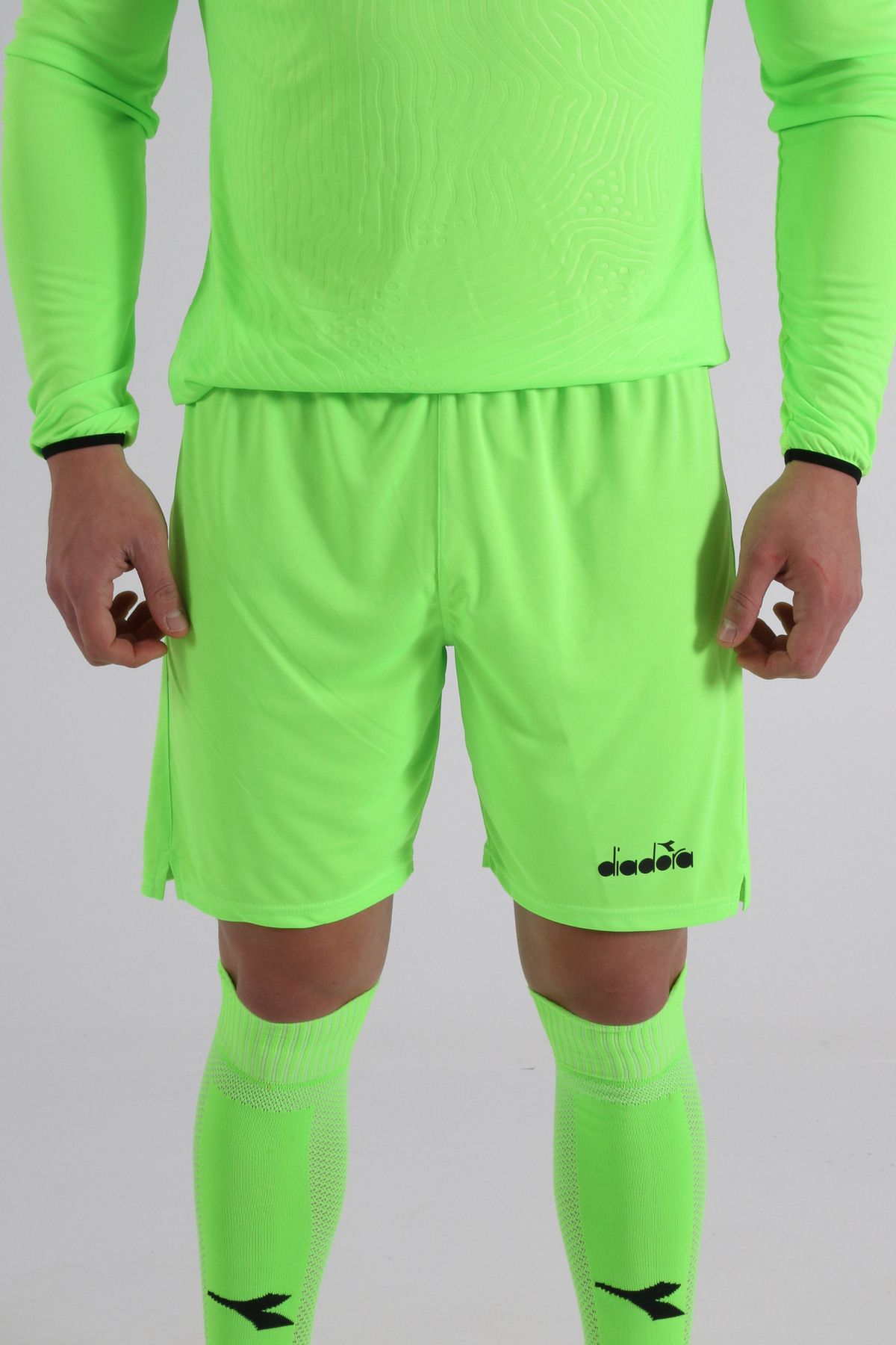 Diadora Elite Futbol Kaleci Şortu Neon Yeşil