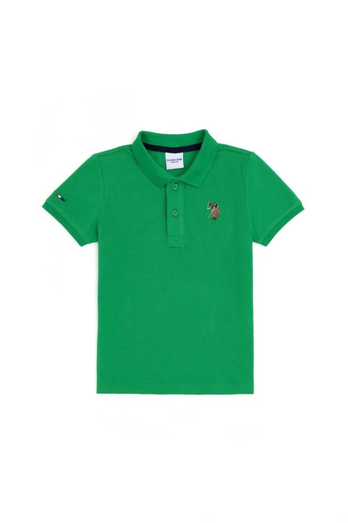 U.S. Polo Assn. Erkek Çocuk Yeşil T-Shirt