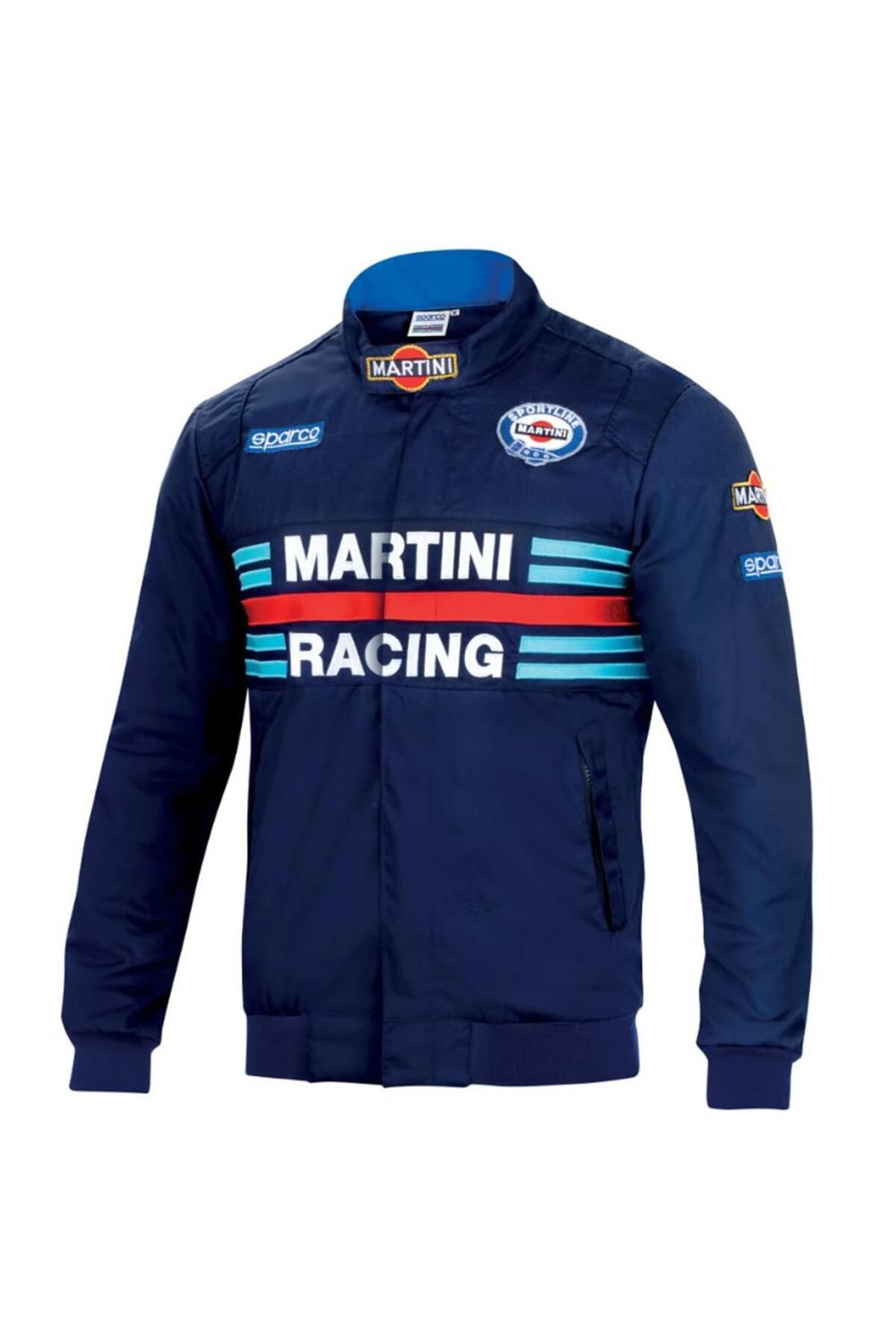 Sparco Martini Racing Boomber Ceket Lacivert S Beden