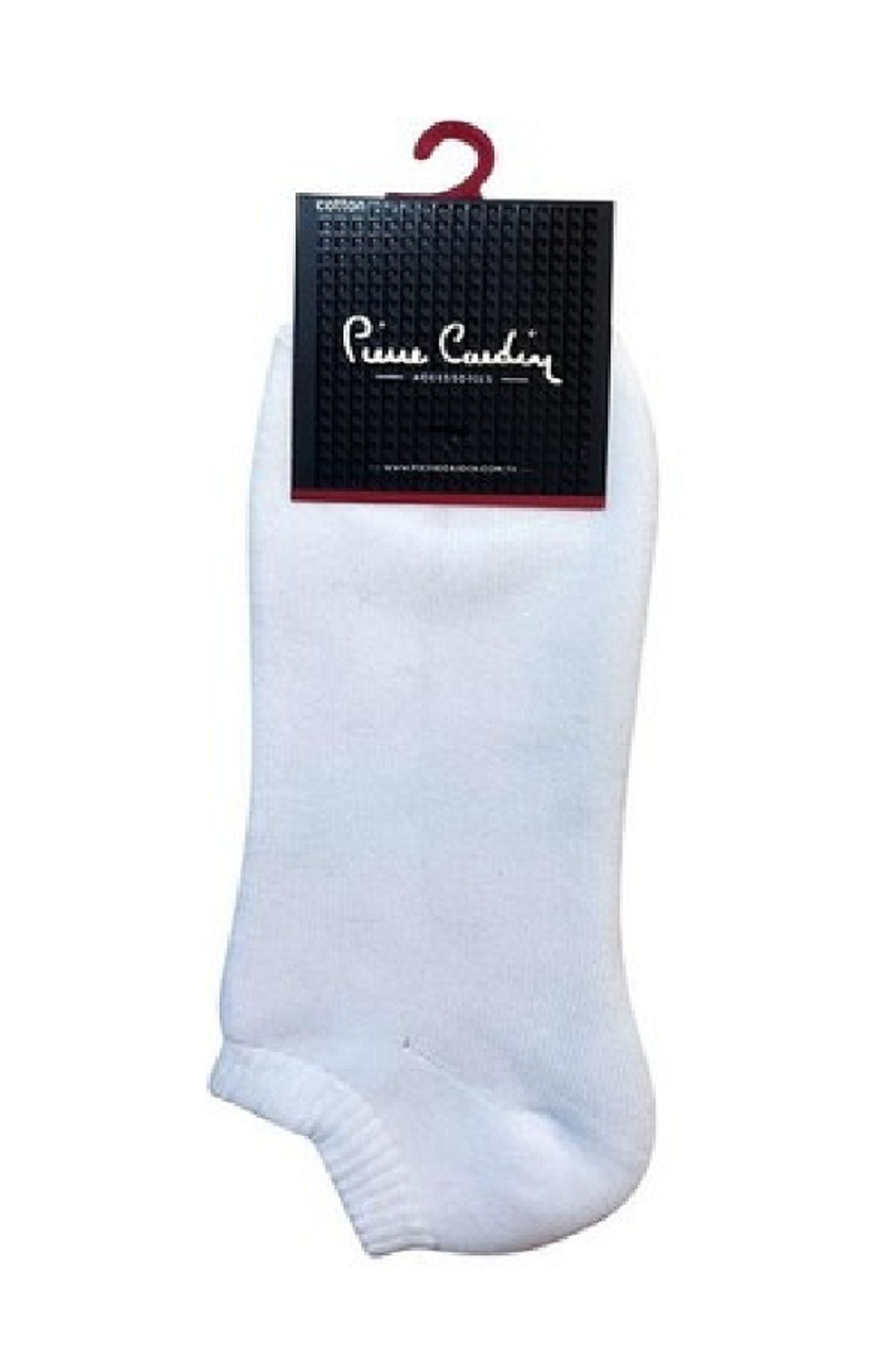 Pierre Cardin Erkek Termal Havlu Patik Çorap Beyaz