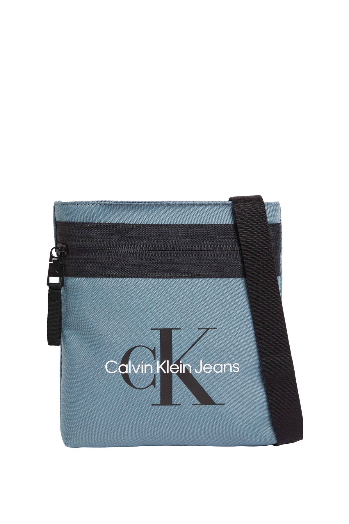 Calvin Klein Lacivert Erkek 19,5x20x2,5 cm Postacı Çantası SPORT ESSENTIALS FLATPACK18 M