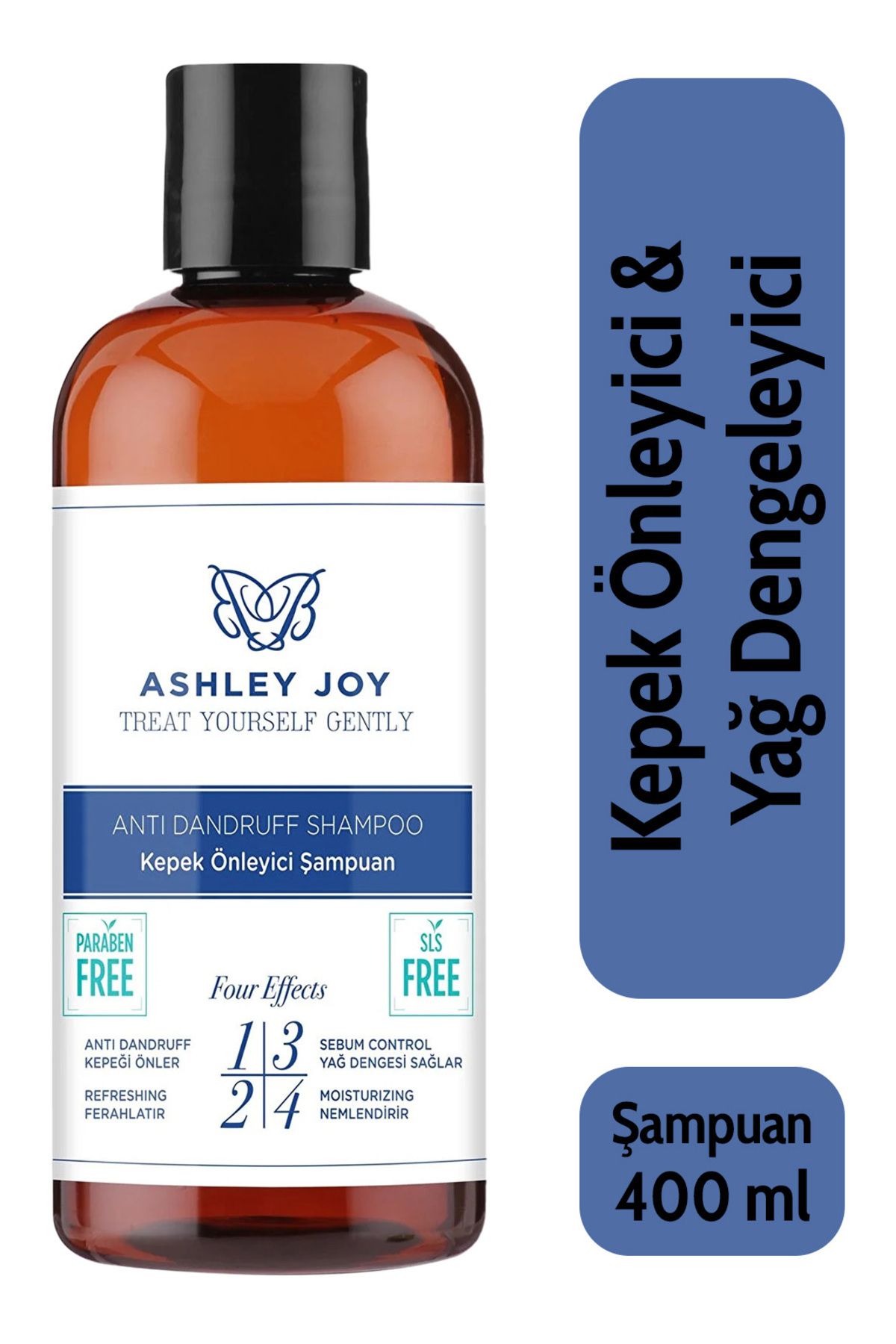 Ashley Joy Yağlı Saçlar Için Kepek Karşıtı Anti Dandruff Şampuan 400 ml
