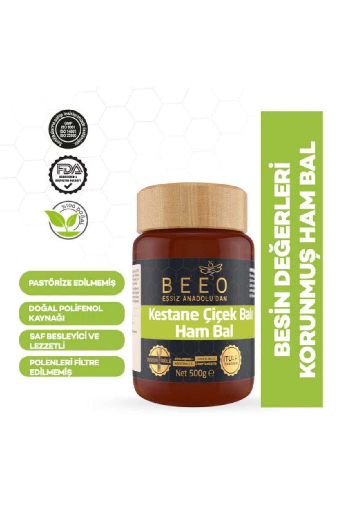 Beeo Kestane Balı 500 gr