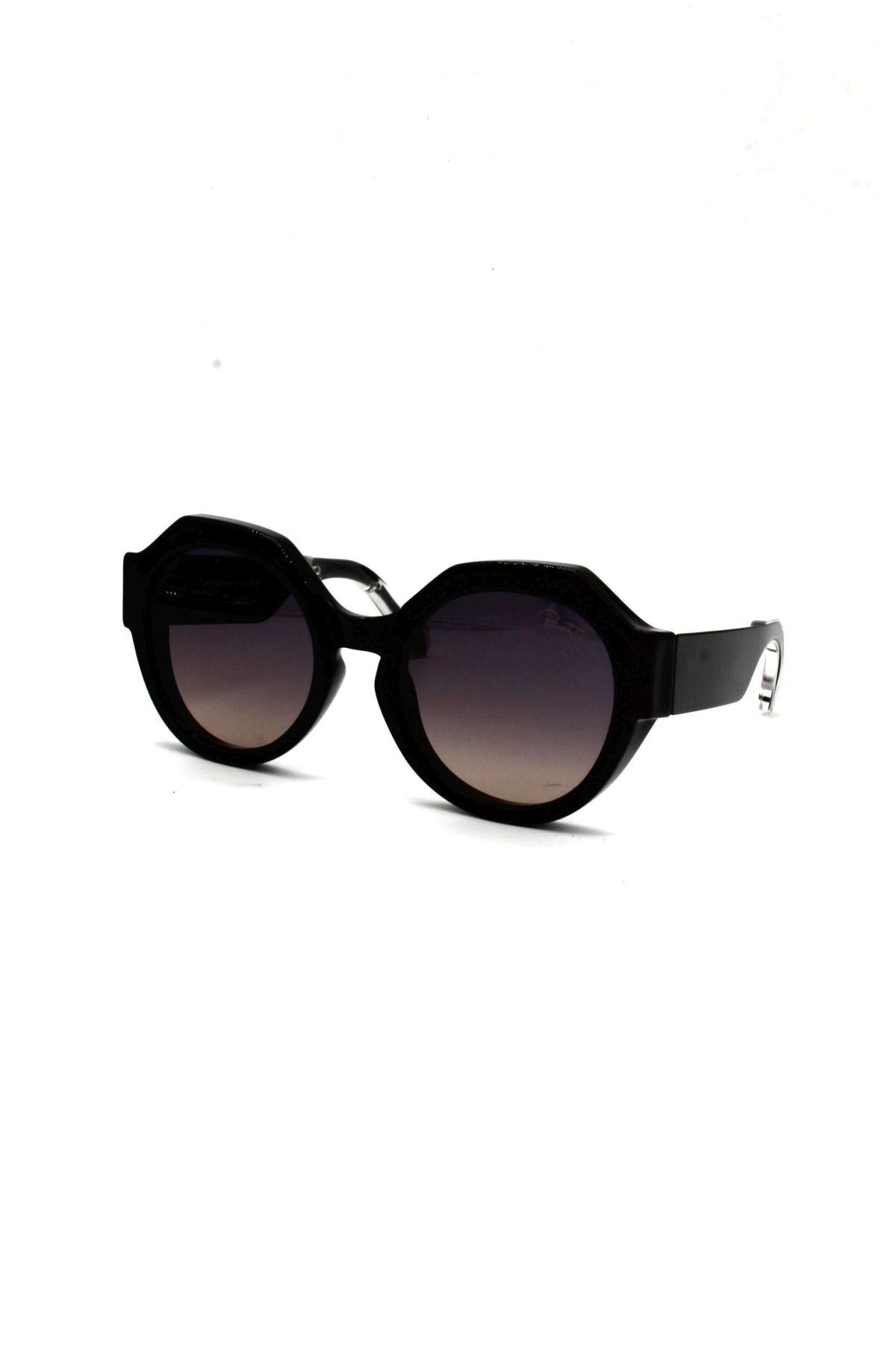 Roberto Cavalli Rc 1100 20b Oval Kemik Çerçeve Siyah Cam Kadın Güneş Gözlüğü
