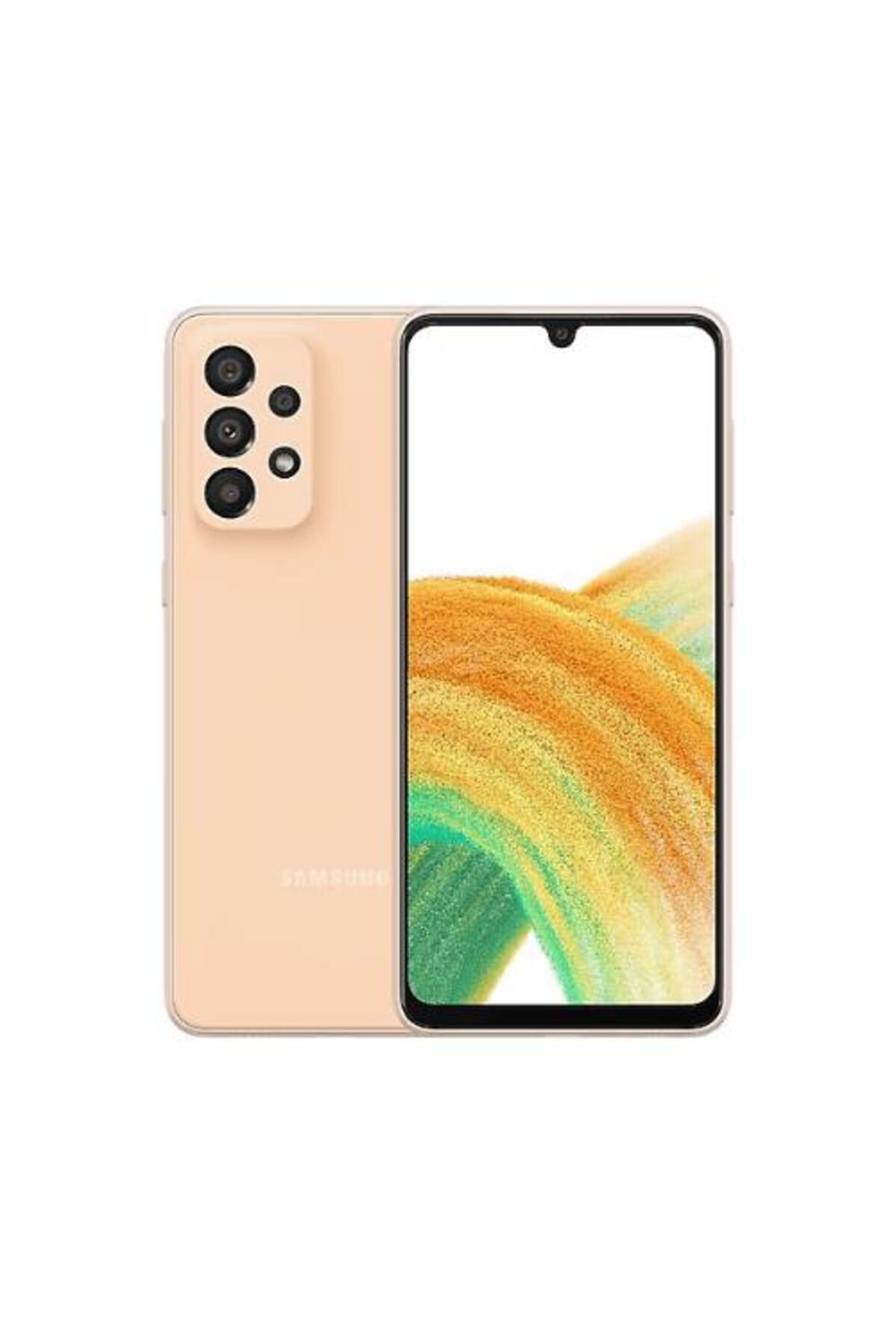 Yenilenmiş Samsung Galaxy A33 128 GB Turuncu Cep Telefonu (12 Ay Garantili) - A Kalite