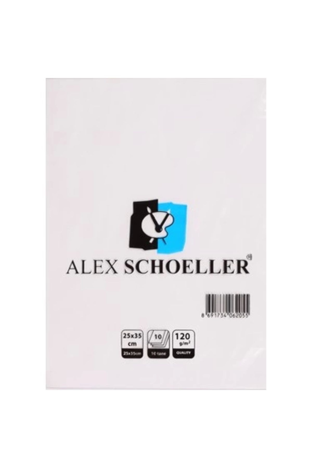 Schoellershammer ALEX ALX-9814 RESİM KAĞIDI 25x35 120gr 10LU POŞET (120.25)