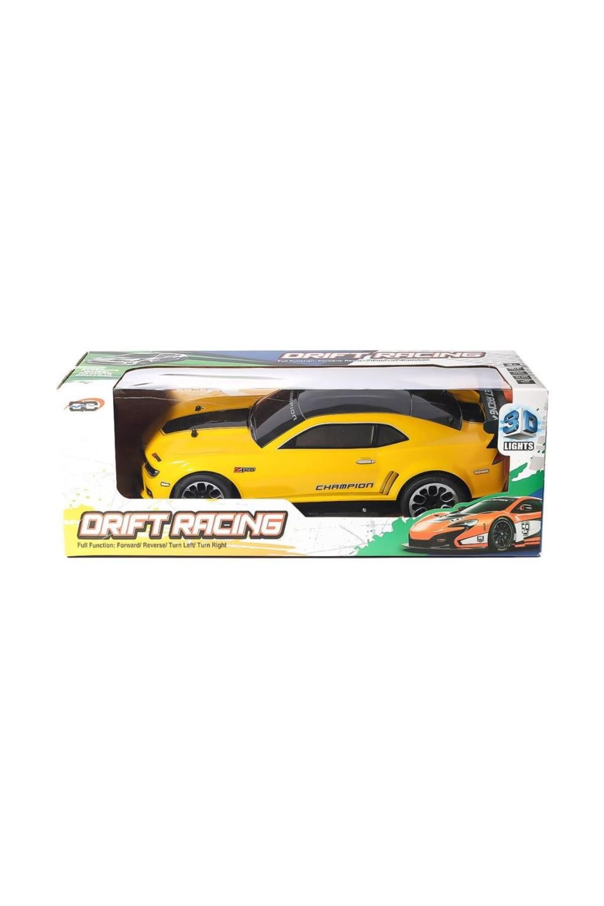 can oyuncak 3700-111A 1 10 Kumandalı Şarjlı Işıklı Drift Racing Araba 41 cm 1:10 -Can