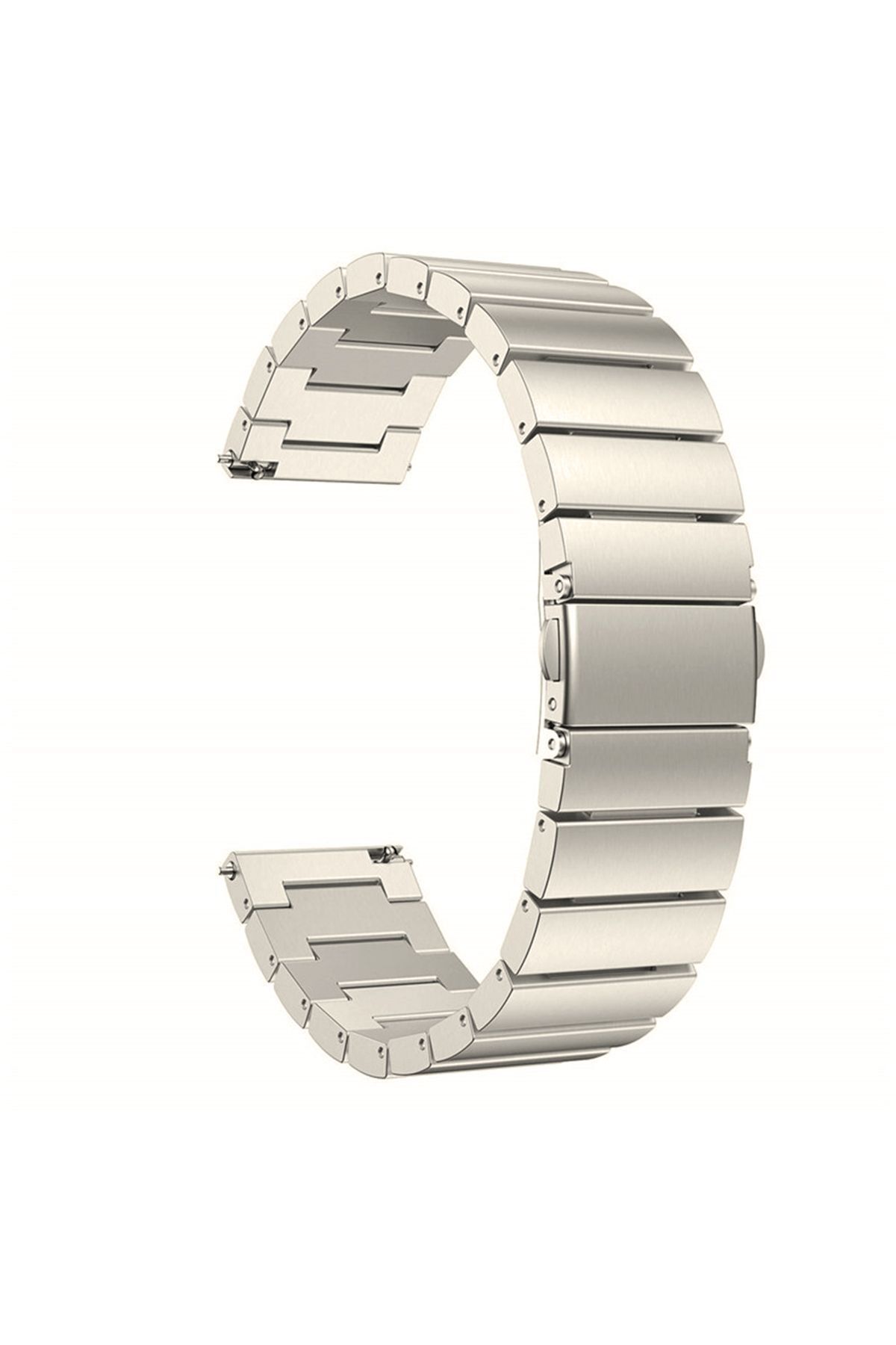 İncisoft Xiaomi Watch S3 / S1 / S1 Pro / S1 Active Uyumlu Ayarlanabilir Metal Paslanmaz Çelik Steel Kordon