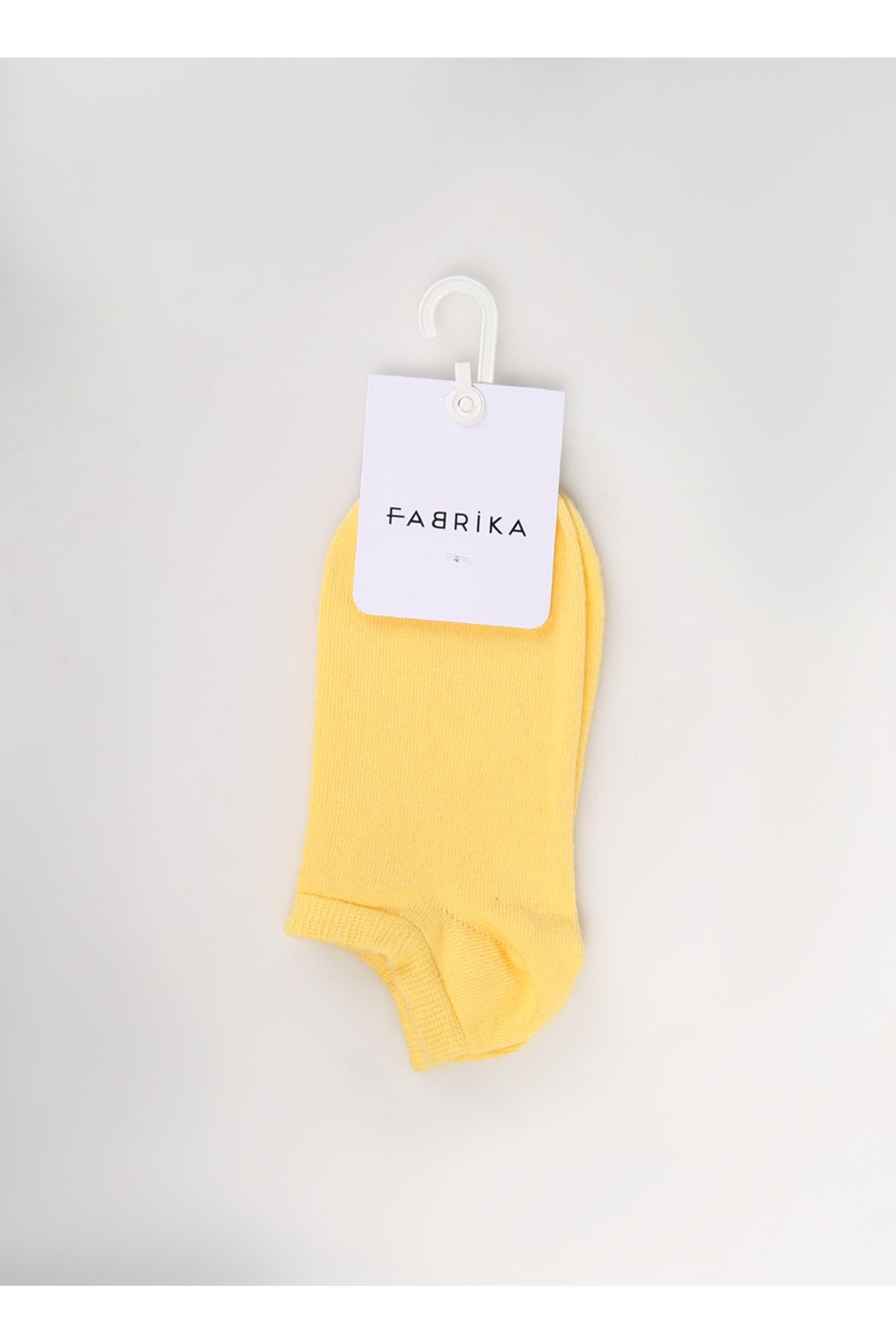Fabrika Açık Sarı Kadın Patik Çorap UL-KDN-PTK
