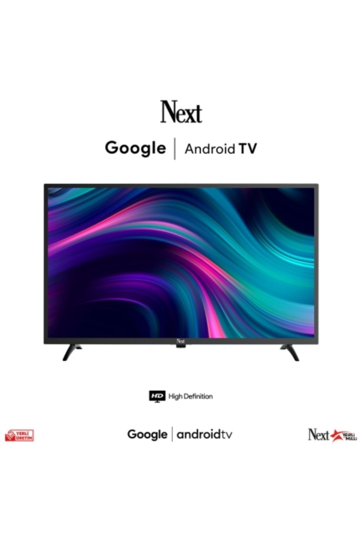 Next YE-32020GG4 32" 82 Ekran HD Google Android TV Ses Komut Kontrol