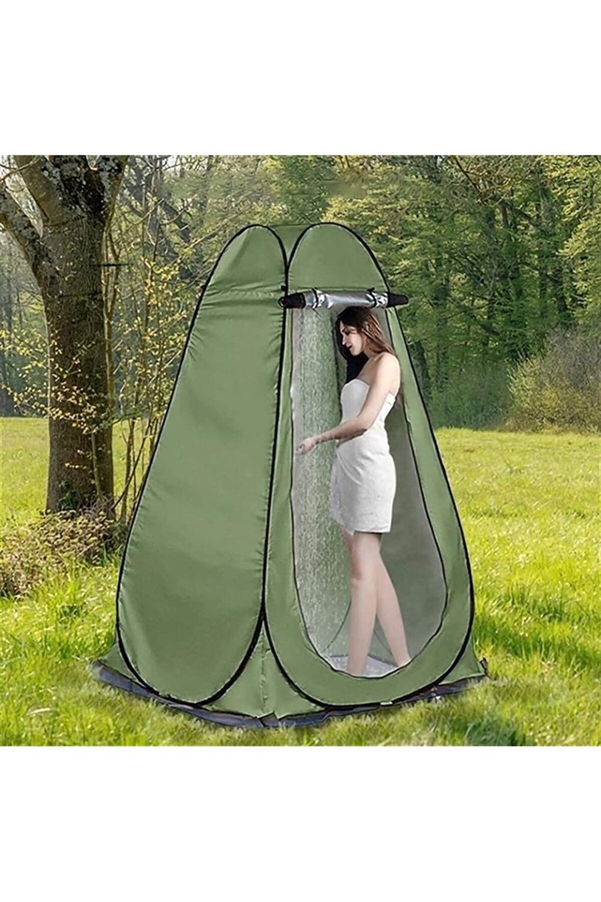 SkyGOO Kamp Alanı Duş Giyinme Wc Çadırı Fotoğrafcı Prova Kabini 190x120x120