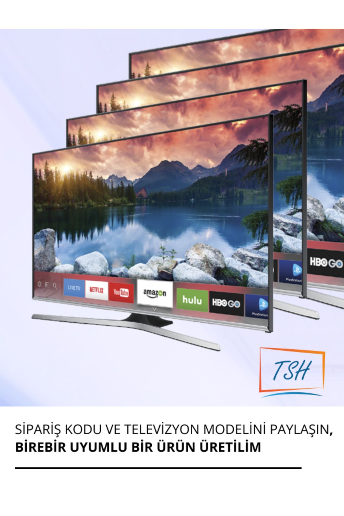 TV SECURİTY HOME Imalattan Satış 49 Inç 124 Ekran Tv Ekran Koruyucu Tüm Modellerle Uyumlu