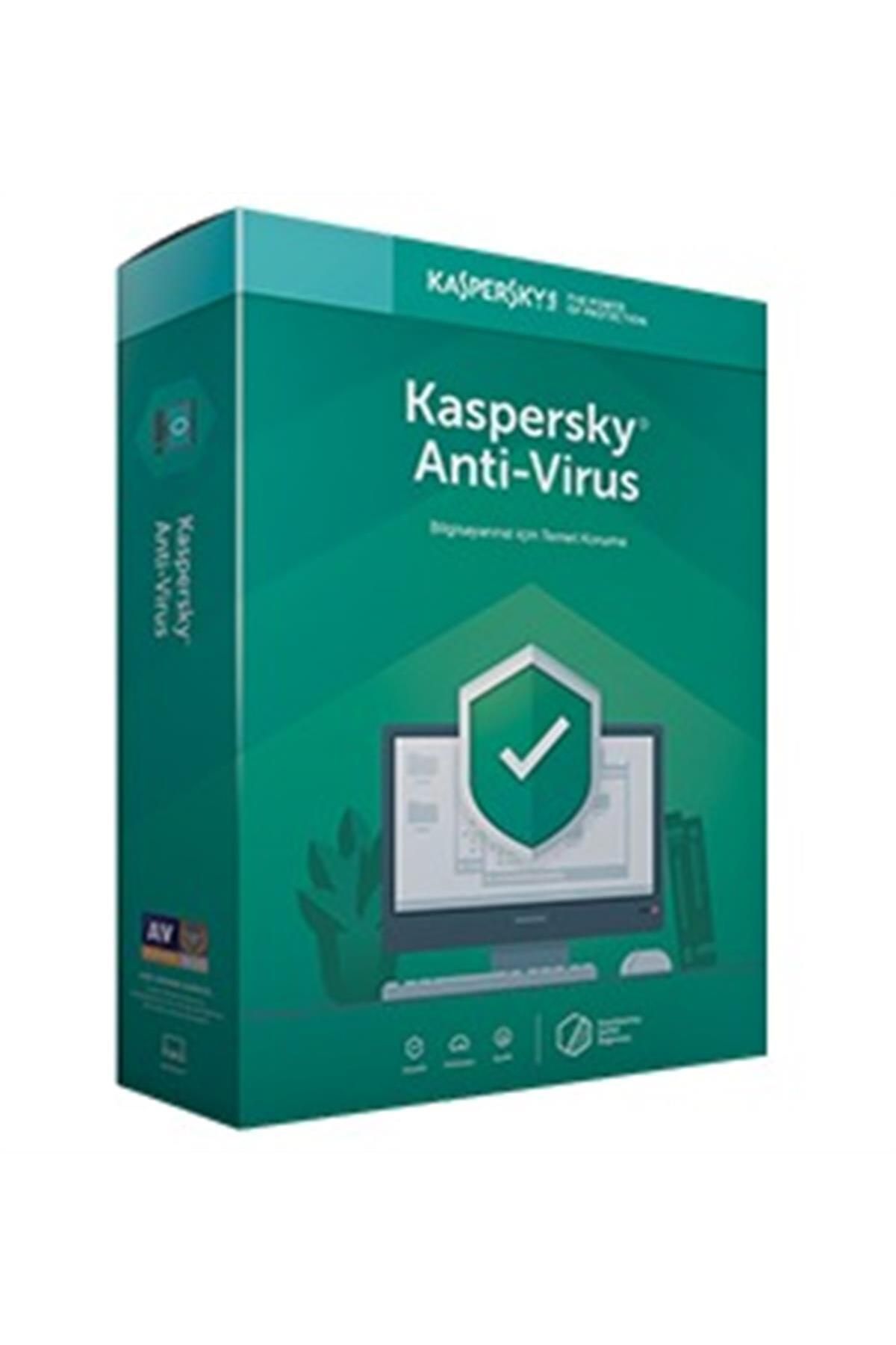 Kaspersky Antıvırus Türkçe 4 Kullanıcı 1 Yıl