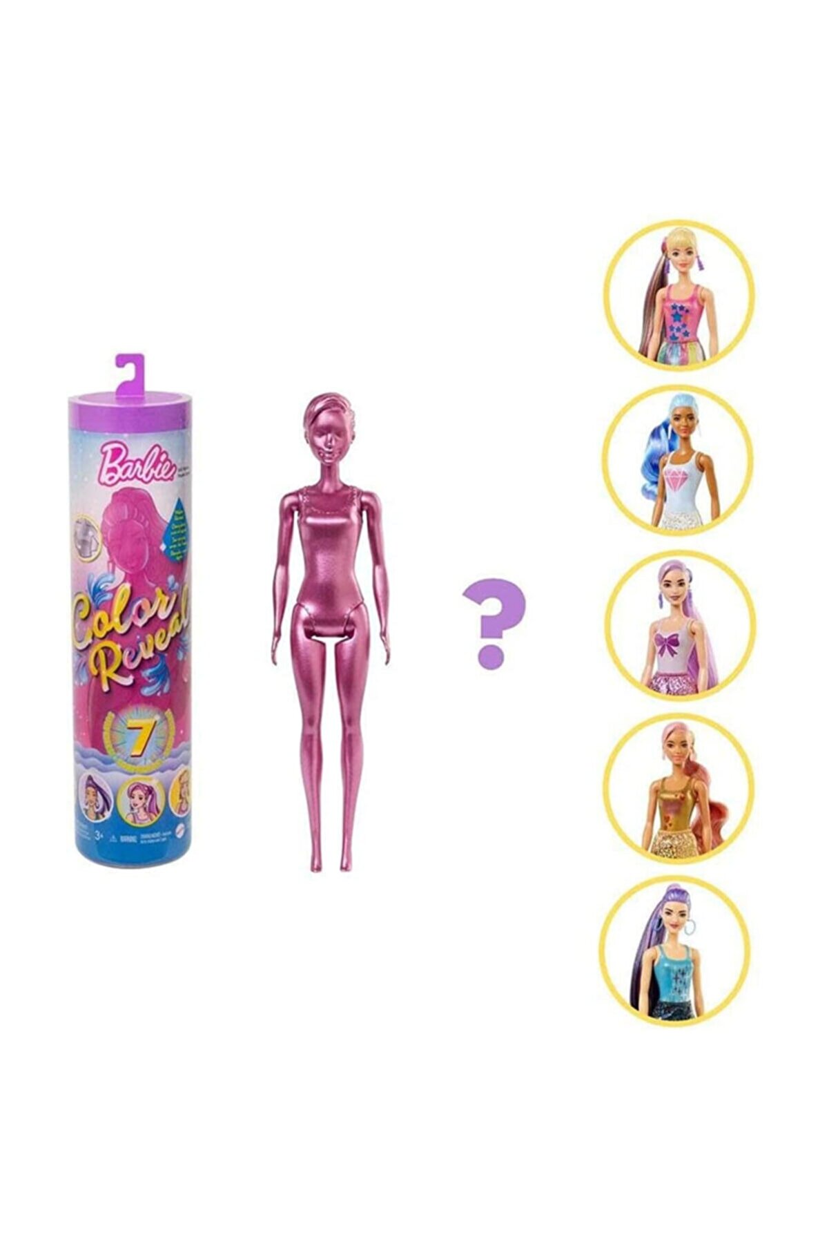 Barbie Color Reveal Renk Değiştiren Sürpriz