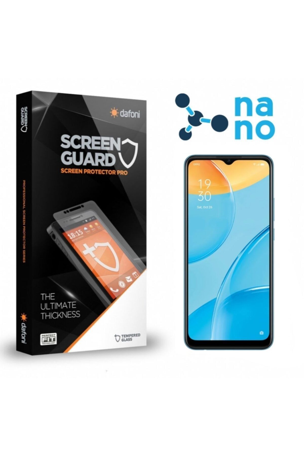 Mobilcadde Dafoni Oppo A15 Uyumlu Nano Premium Ekran Koruyucu