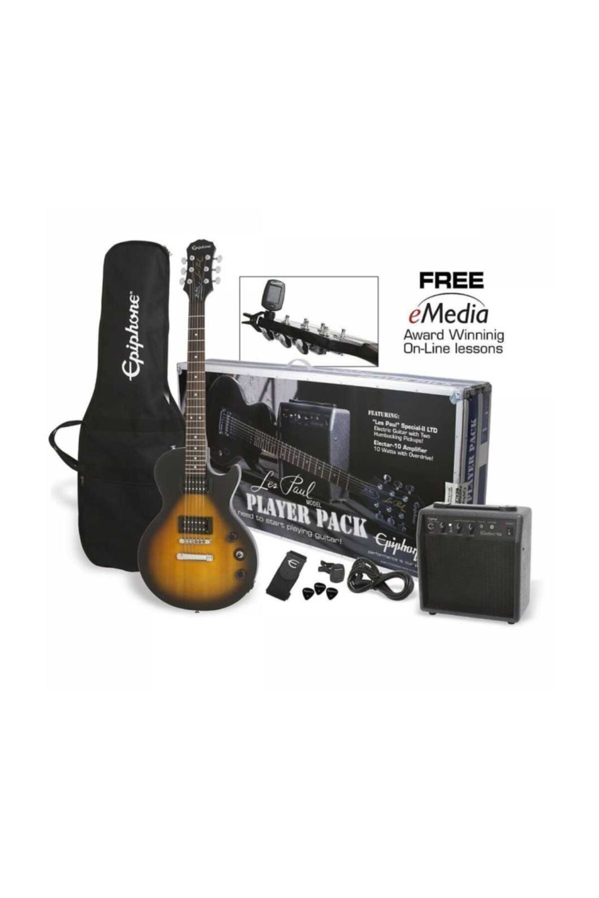 Epiphone Les Paul Player Pack Special Iı Elektro Gitar Seti (vintage Sunburst)
