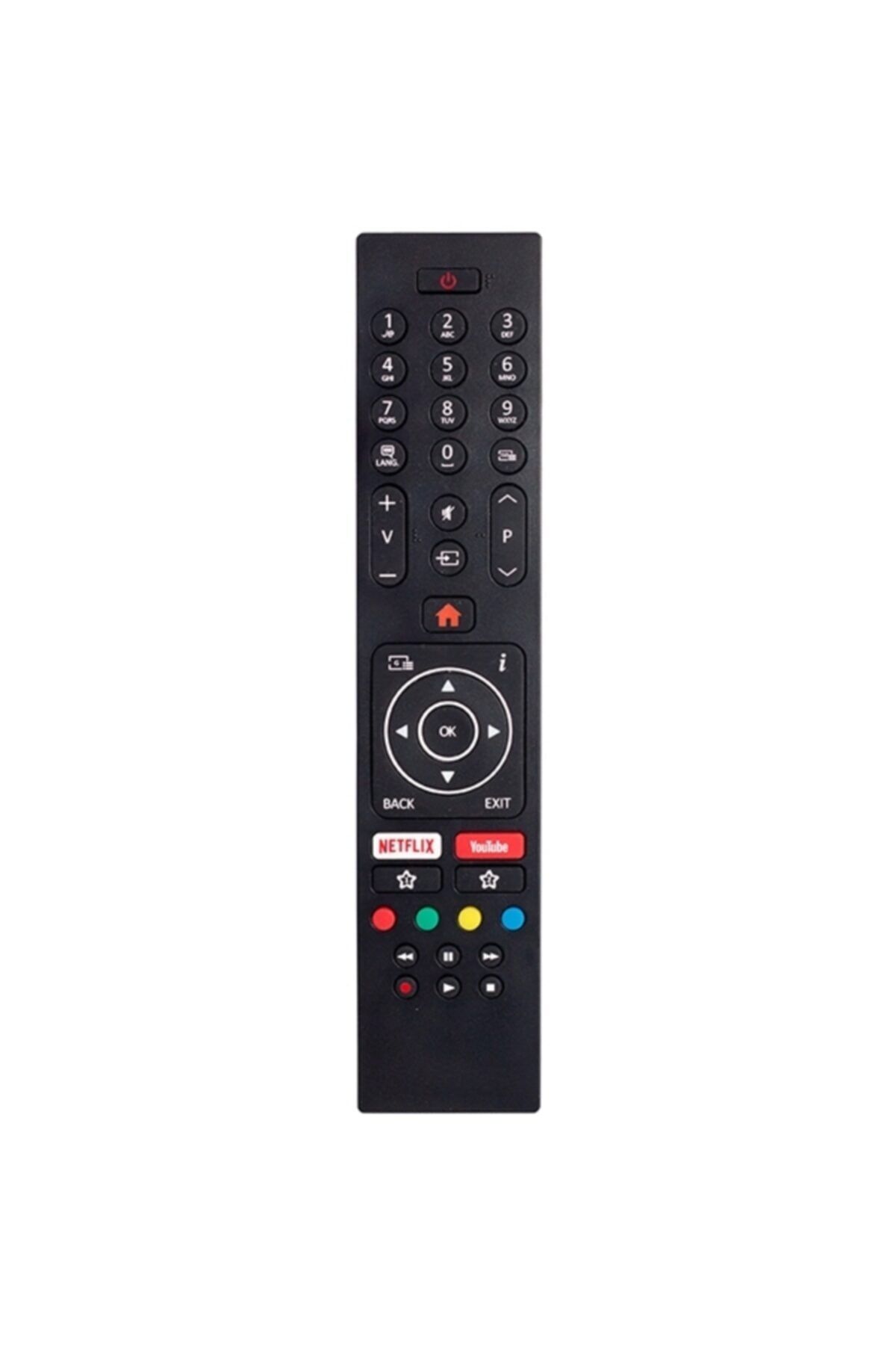 Genel Markalar Vestel Uyumlu 55ud8450 55'' 4k Smart Led Tv Kumanda (rc43135 Black Nobrand V2)