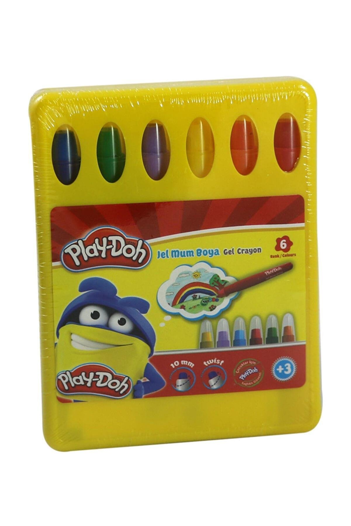 Play Doh Play-Doh Gel Crayon Jel Mum Boya 6 Renk PP Kutu