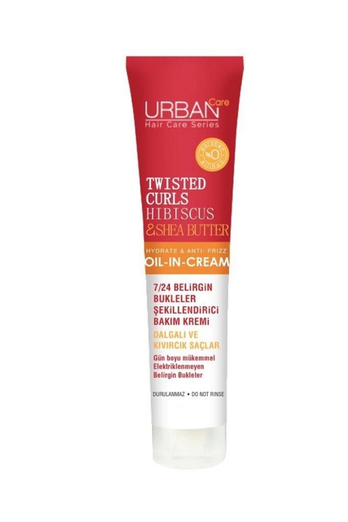 Urban Care Urban Twisted Curls Hibiscus & Shea Butter 7/24 Belirgin Bukleler Dalgalı Ve Kıvırcık Saçlar 175ml