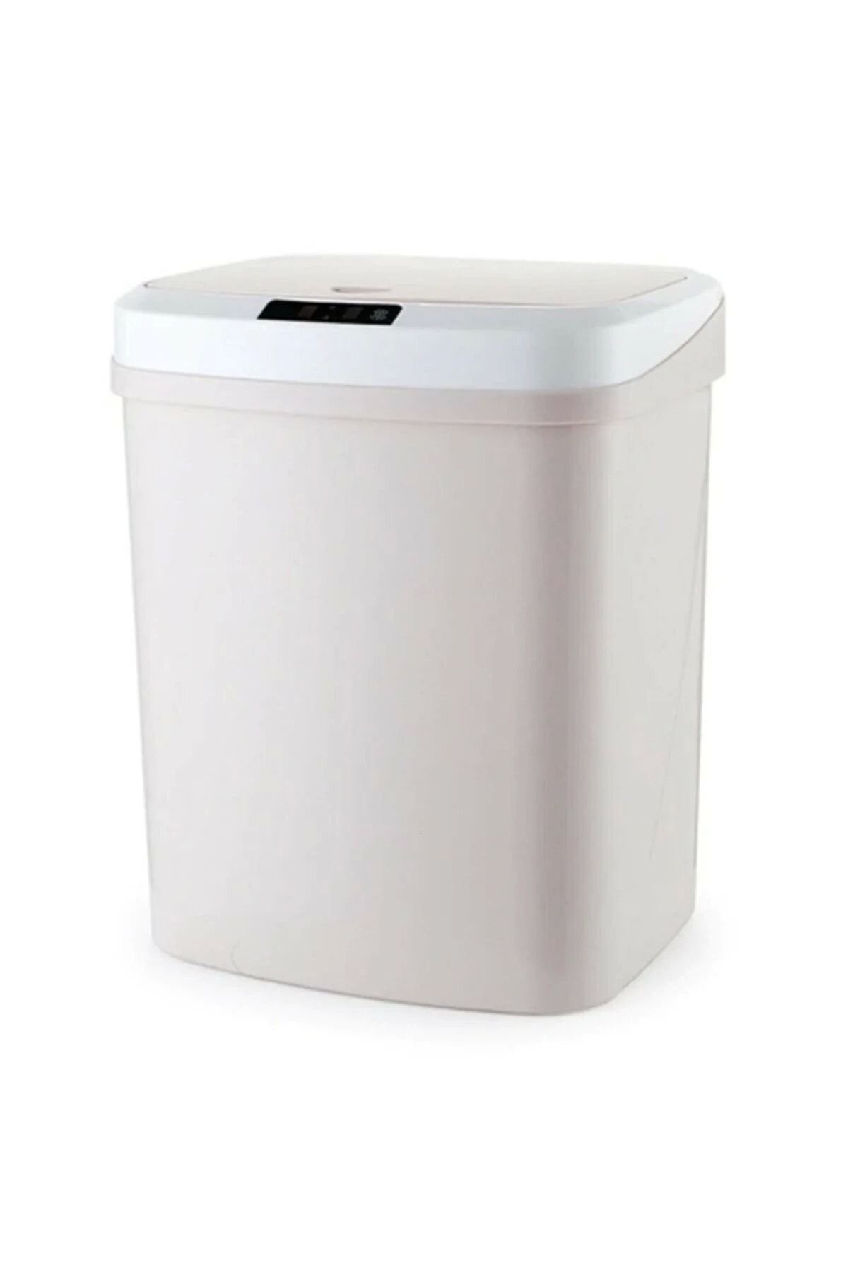 Ally Mobile Ezere 16l Akıllı Çöp Kutusu Otomatik Sensörlu Çop Tenekesi Çöp Kovası Kahverengi