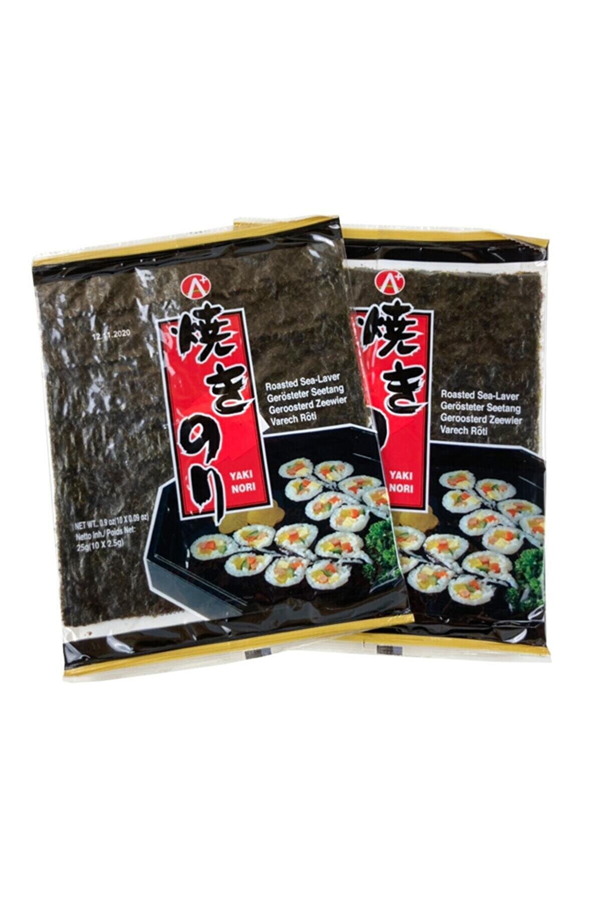 HOSAN Yaki Nori Sushi Yosunu 2'li 20 (10x2) Yaprak