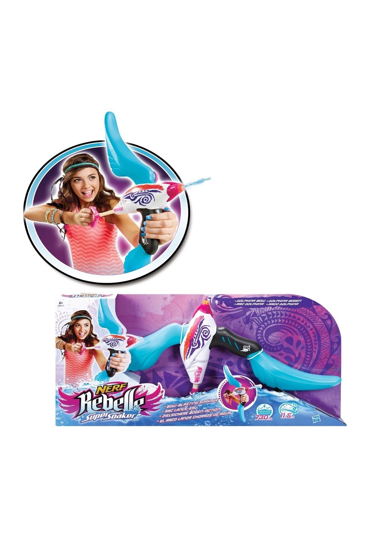 Nerf Rebelle Dolphina Bow /