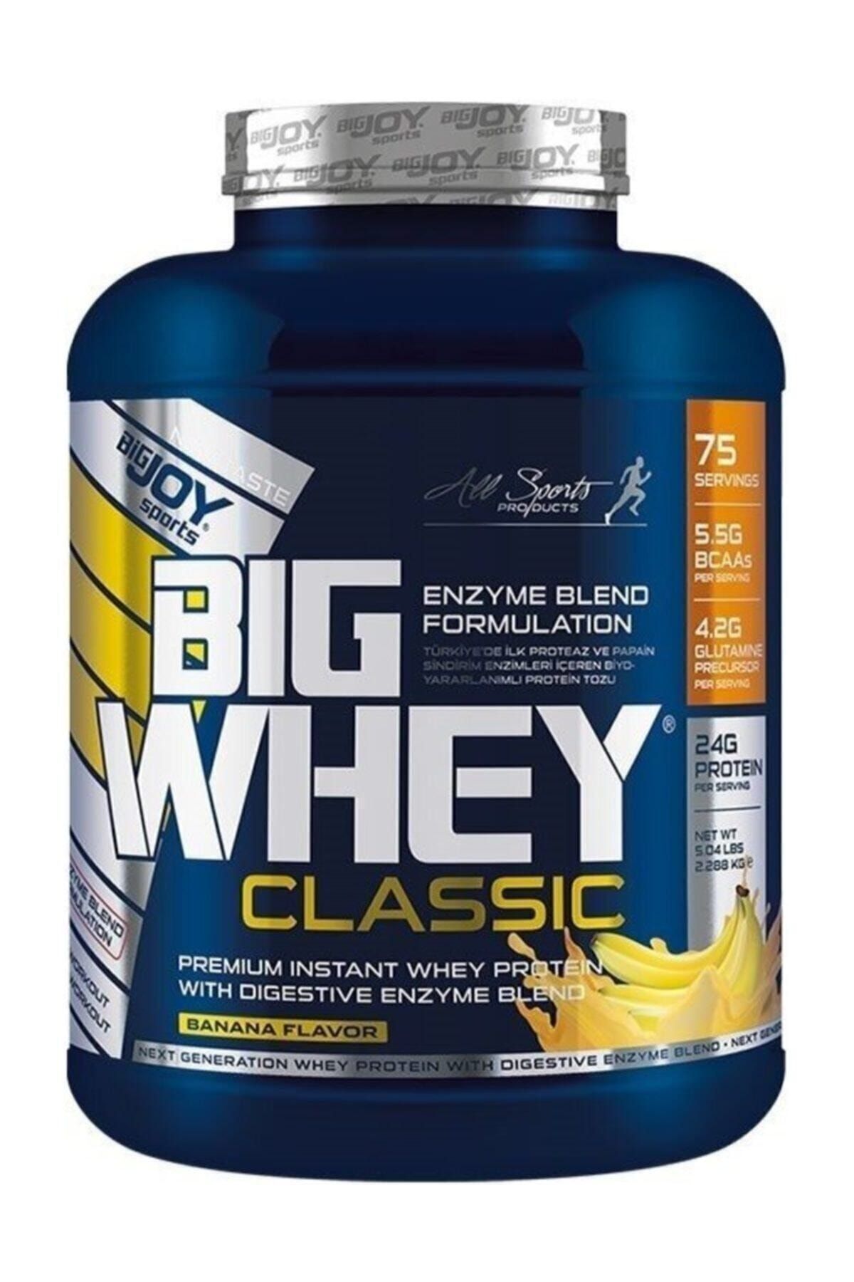 Bigjoy Sports Bigjoy Whey Classic Whey Protein 2376 gr - Muz Aromalı