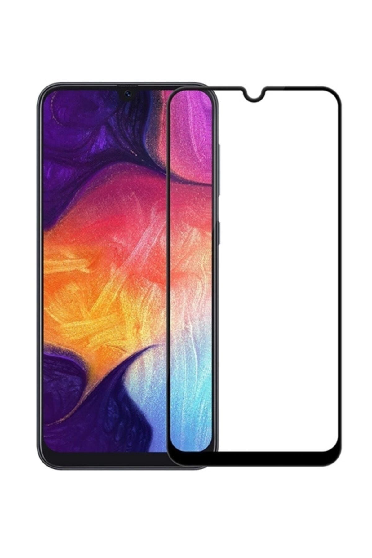 Ally Mobile Samsung Galaxy M30s,a30s 3d Full Kaplama Kırılmaz Cam Ekran Koruyucu Siyah