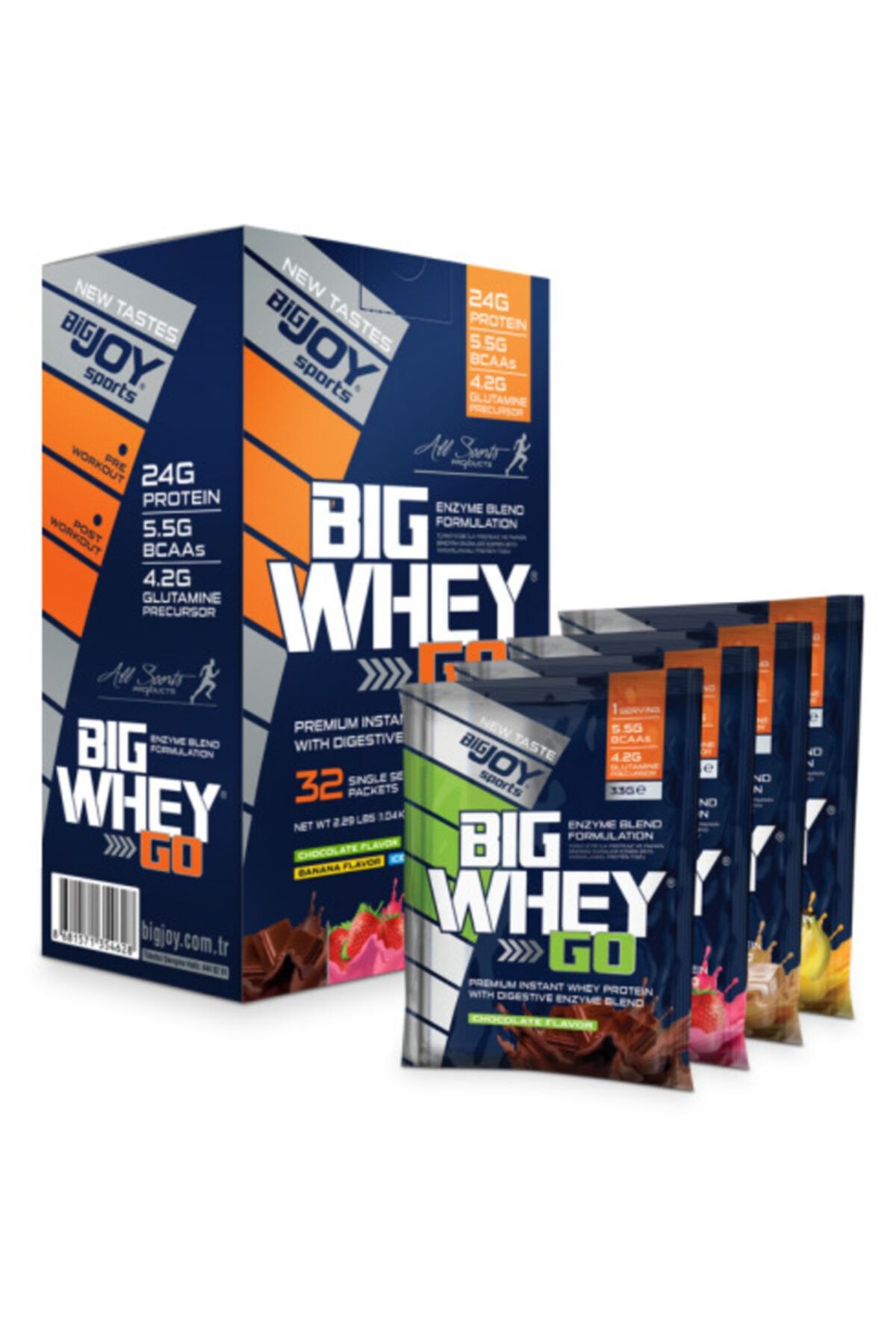 Bigjoy Sports Bıgwheygo Whey Protein 32şase