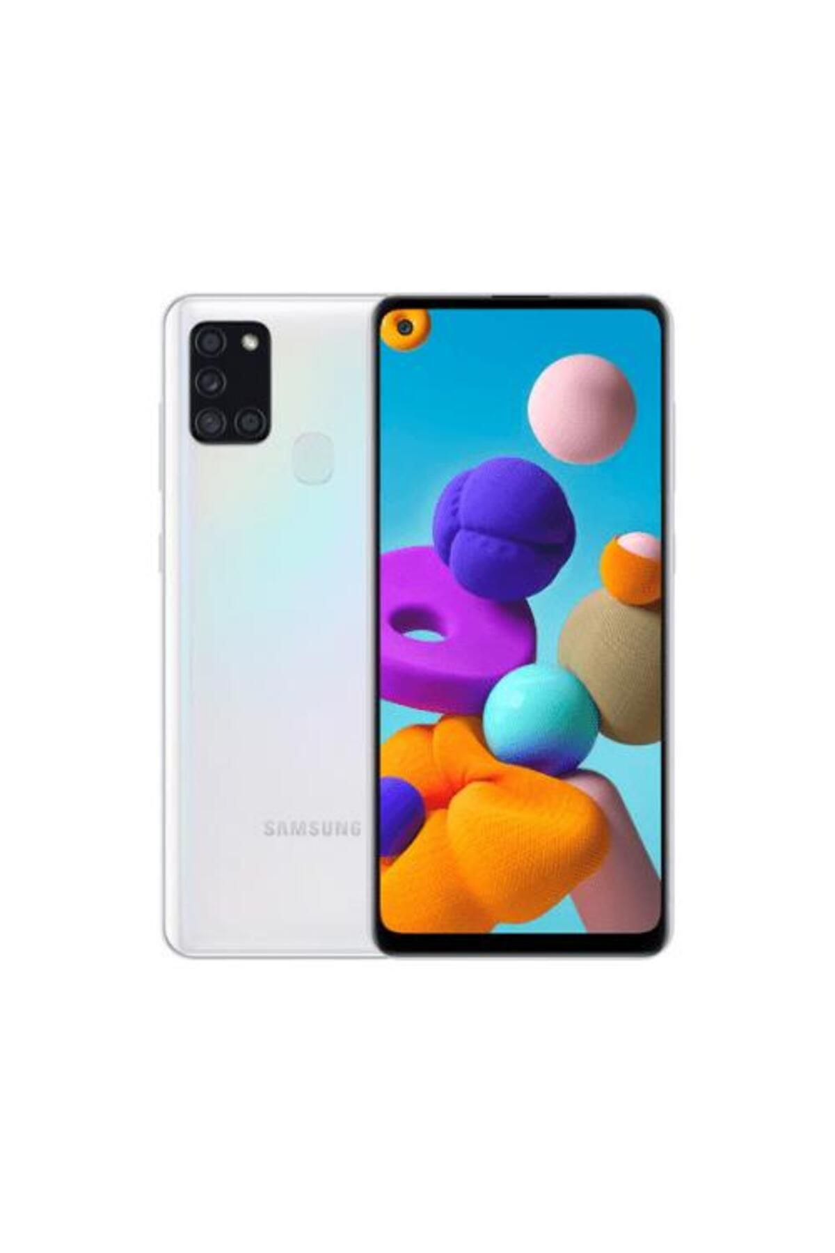 Samsung Yenilenmiş Galaxy A21s 64gb -a Kalite- Beyaz
