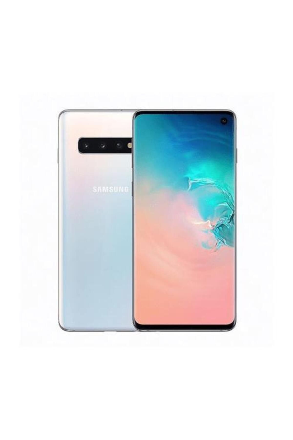 Samsung Yenilenmiş Samsung Galaxy S10 128 GB Beyaz Cep Telefonu (12 Ay Garantili) - A Kalite