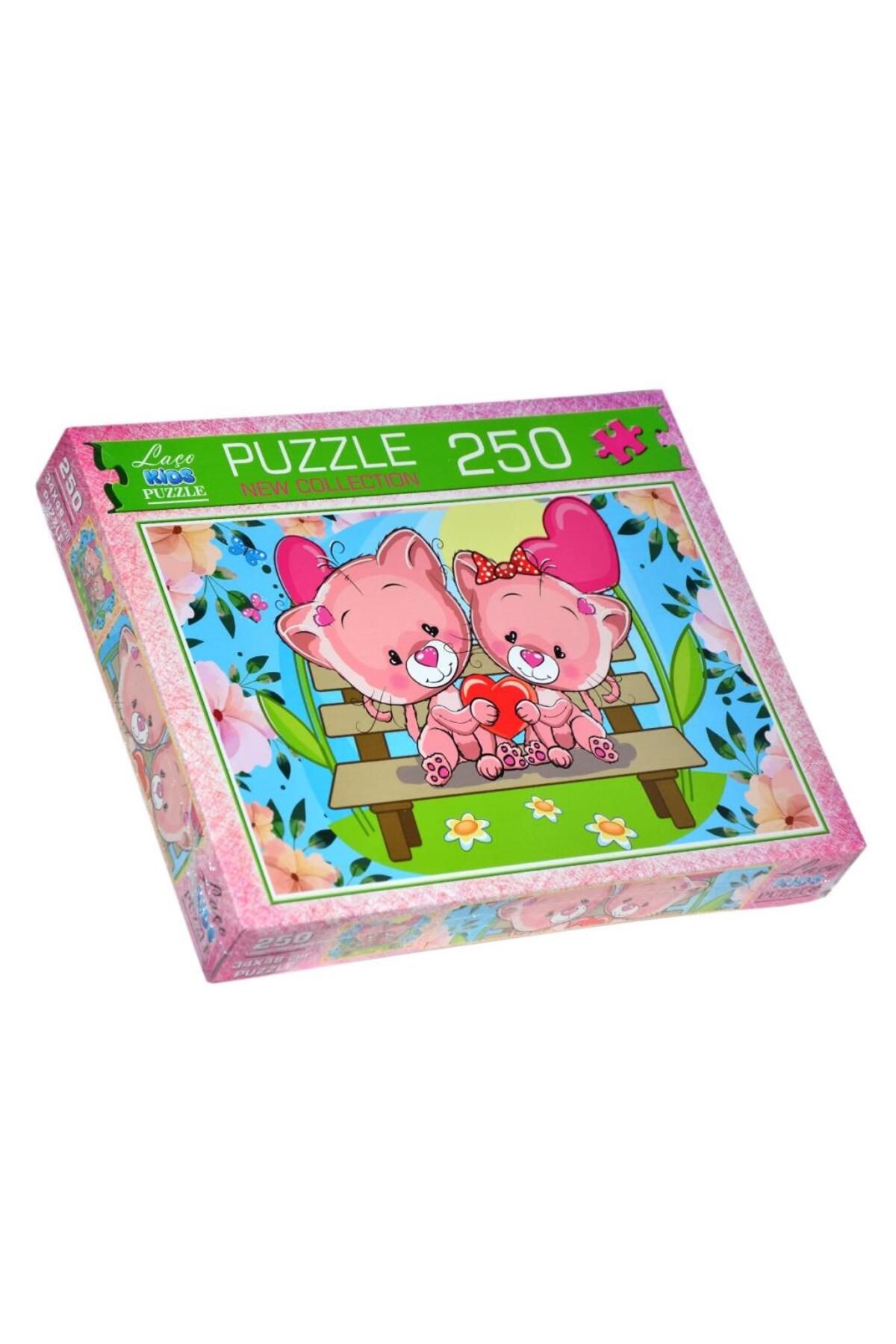 LAÇO KİDS Lc7196 Laço Kids Pembe Ayıcıklar 250 Parça Puzzle